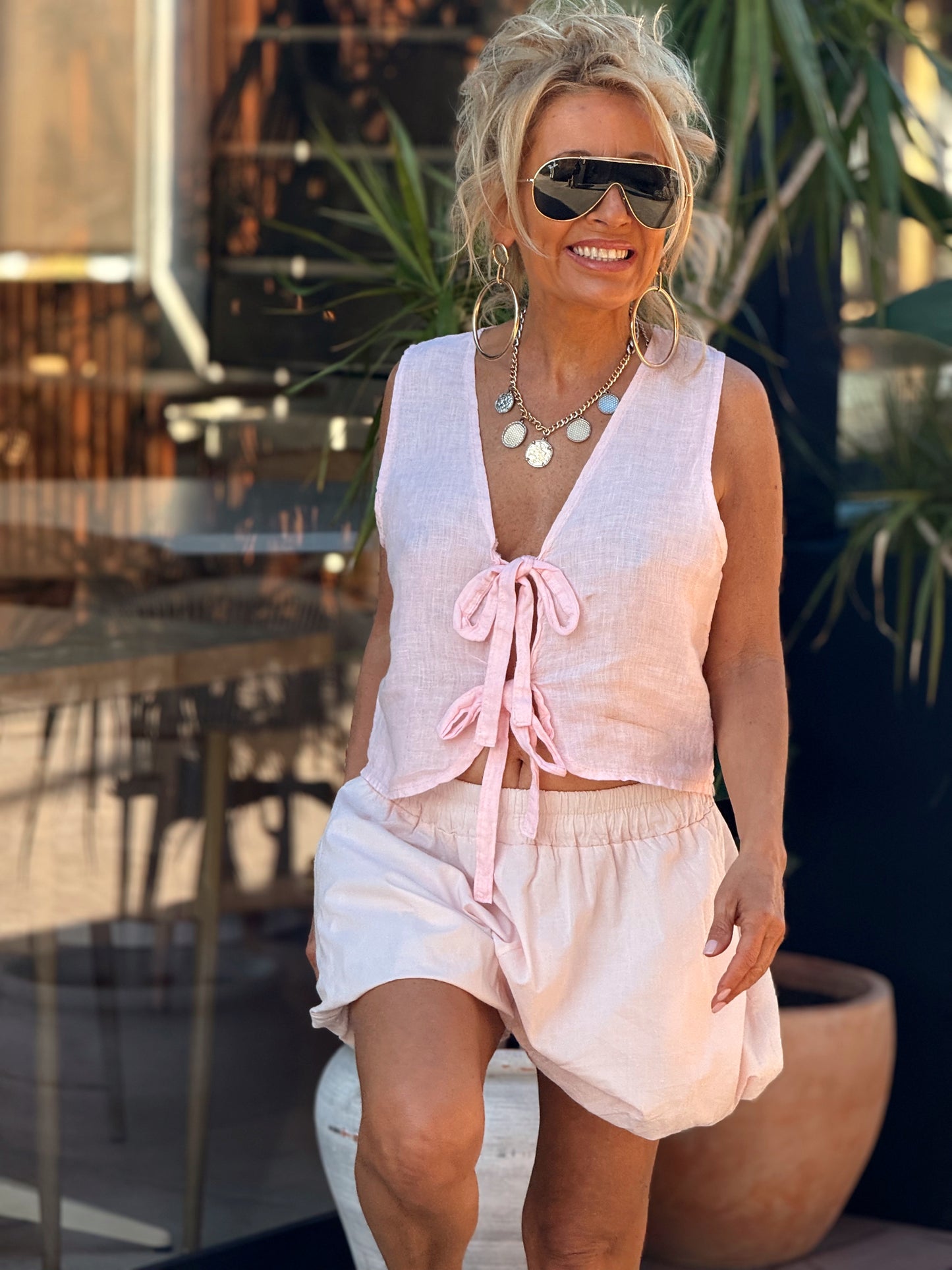 SHORT BOHO MULTICOLOR