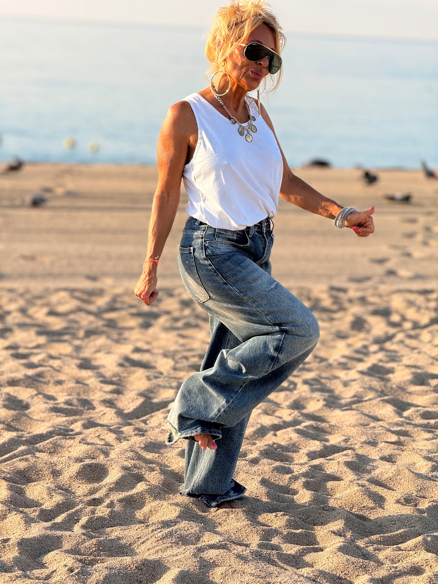 JEANS VAQUEROS ANGY 5428 TEJANO