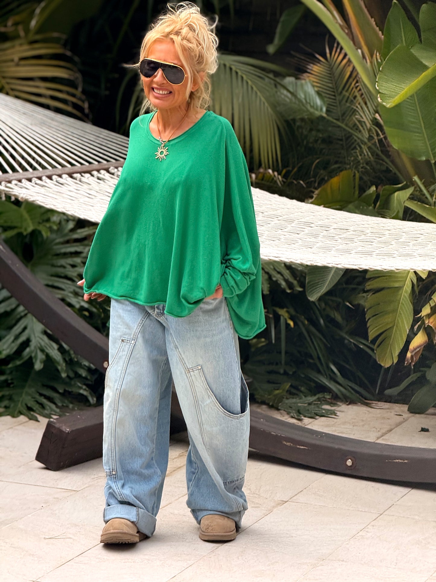 CAMISETA DESGASTADA SUPER OVERSIZE DANI MULTICOLOR