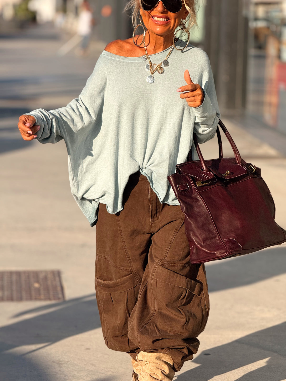 PANTALON OVERSIZE CHARLY MULTICOLOR