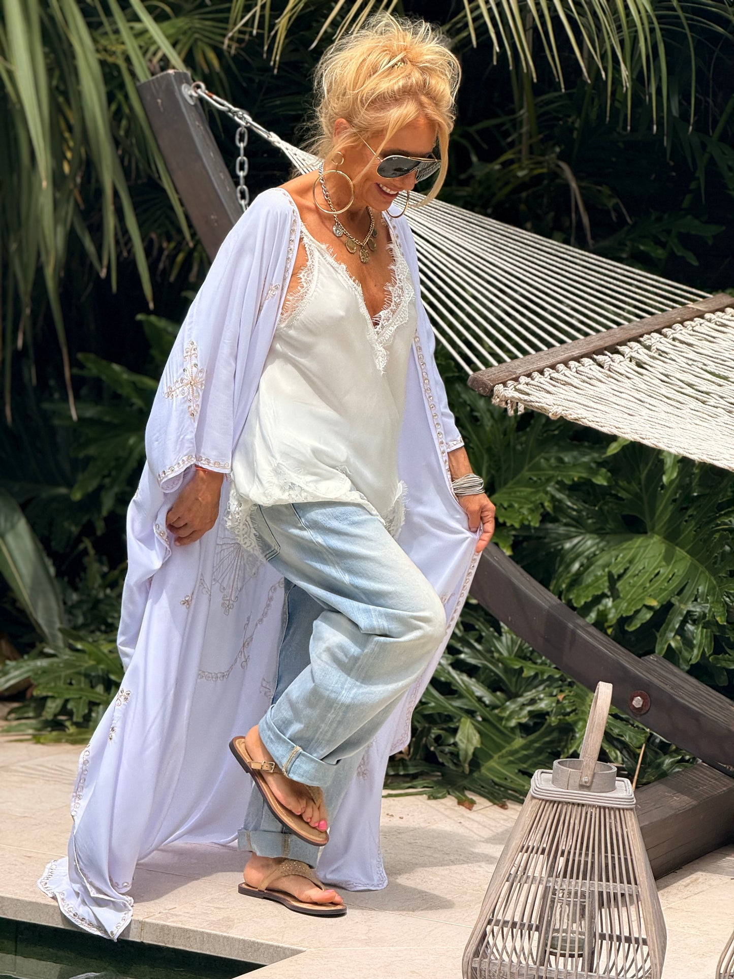 KIMONO SUPER OVERSIZE MENORCA MULTICOLOR