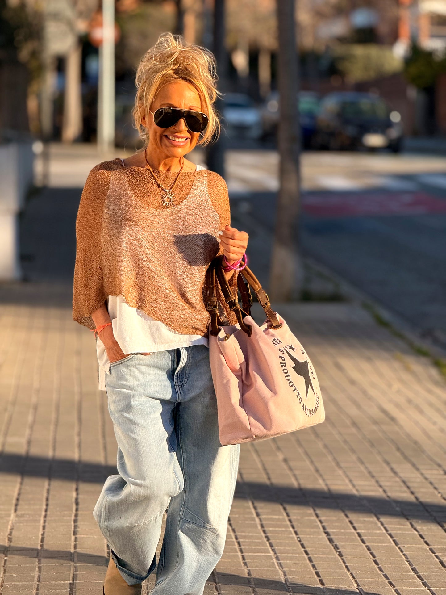 CAPA OVERSIZE ANNY MULTICOLOR