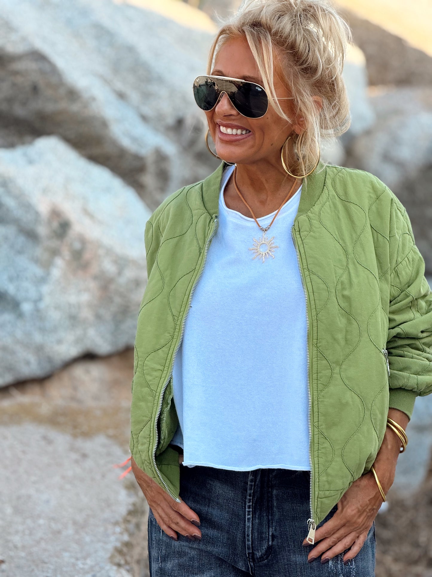 BOMBER FILIPA MULTICOLOR