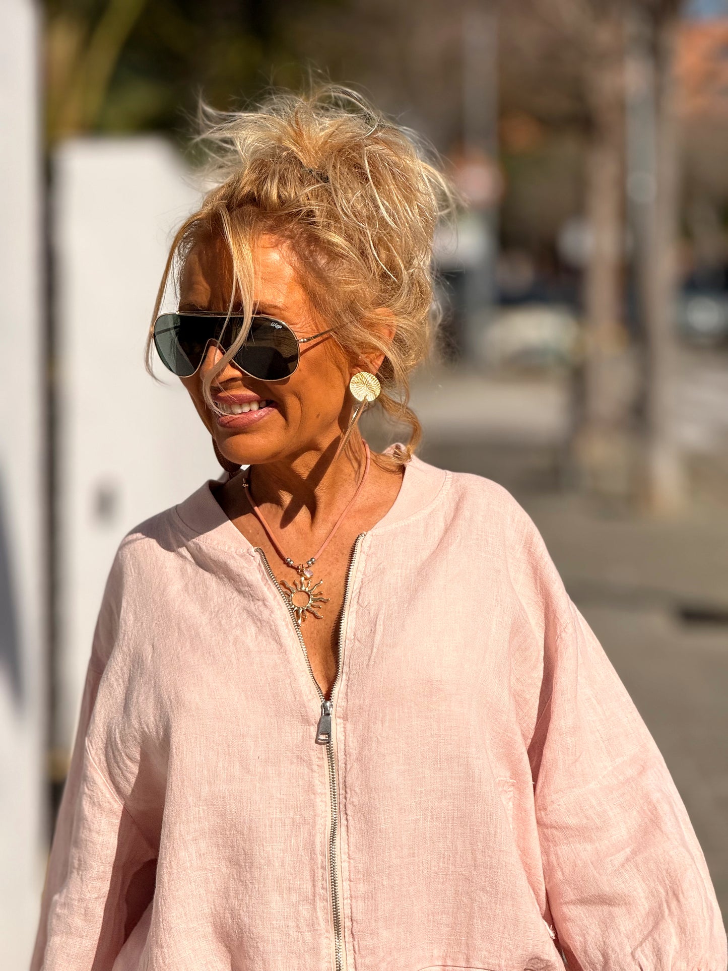 BOMBER LINO CAMILLE MULTICOLOR