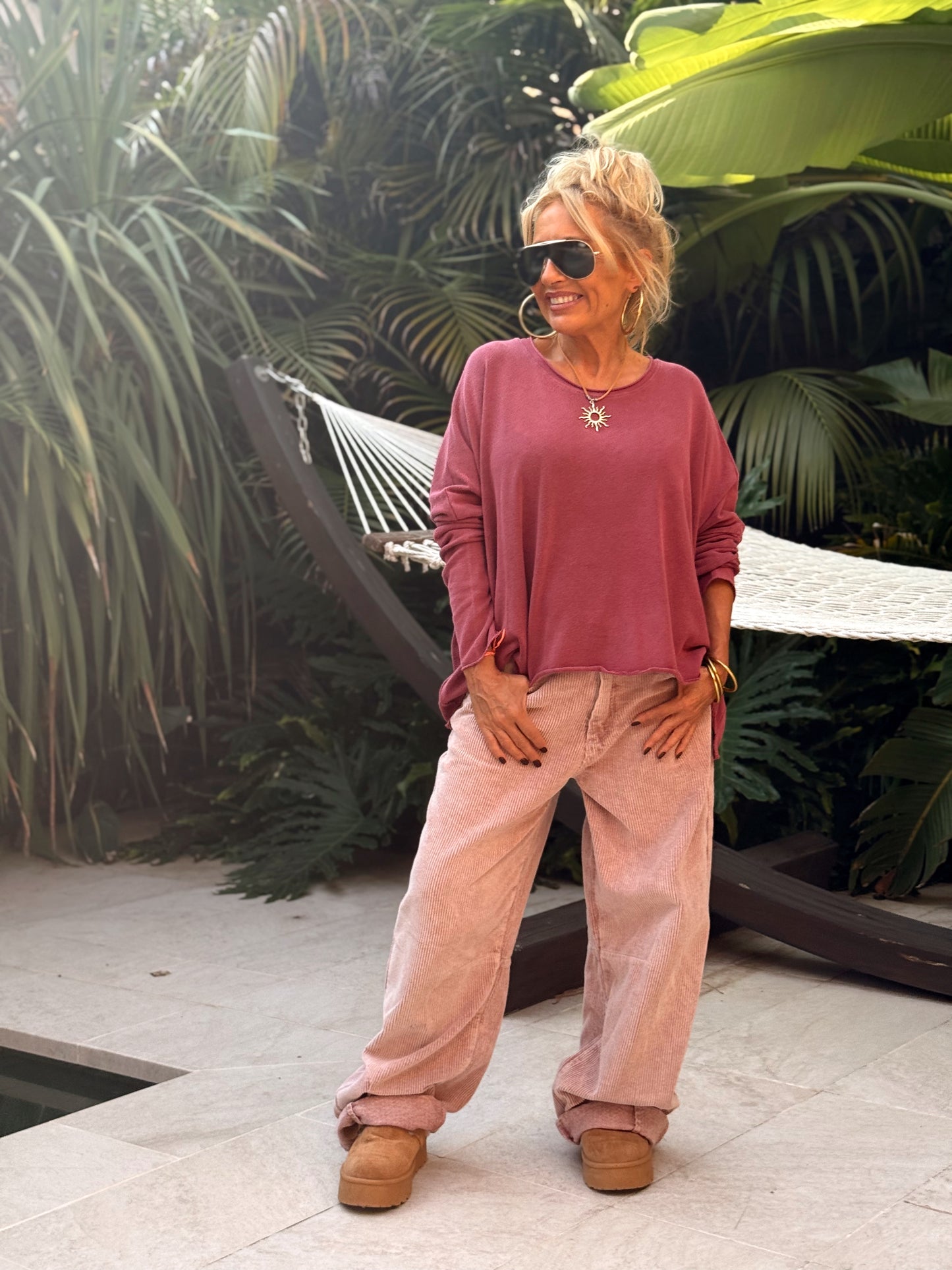 CAMISETA DESGASTADA OVERSIZE DANI MULTICOLOR