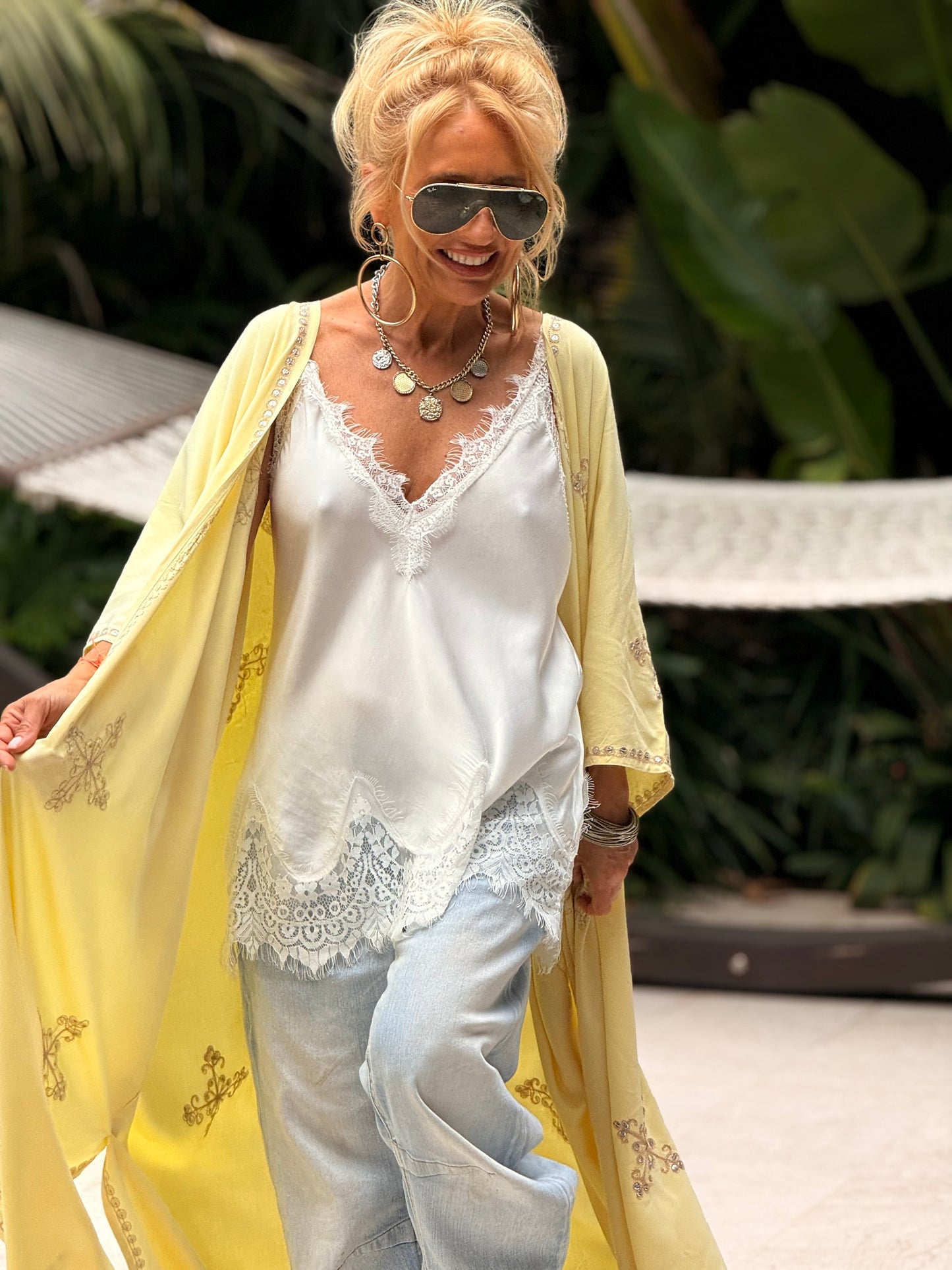 KIMONO SUPER OVERSIZE MENORCA MULTICOLOR