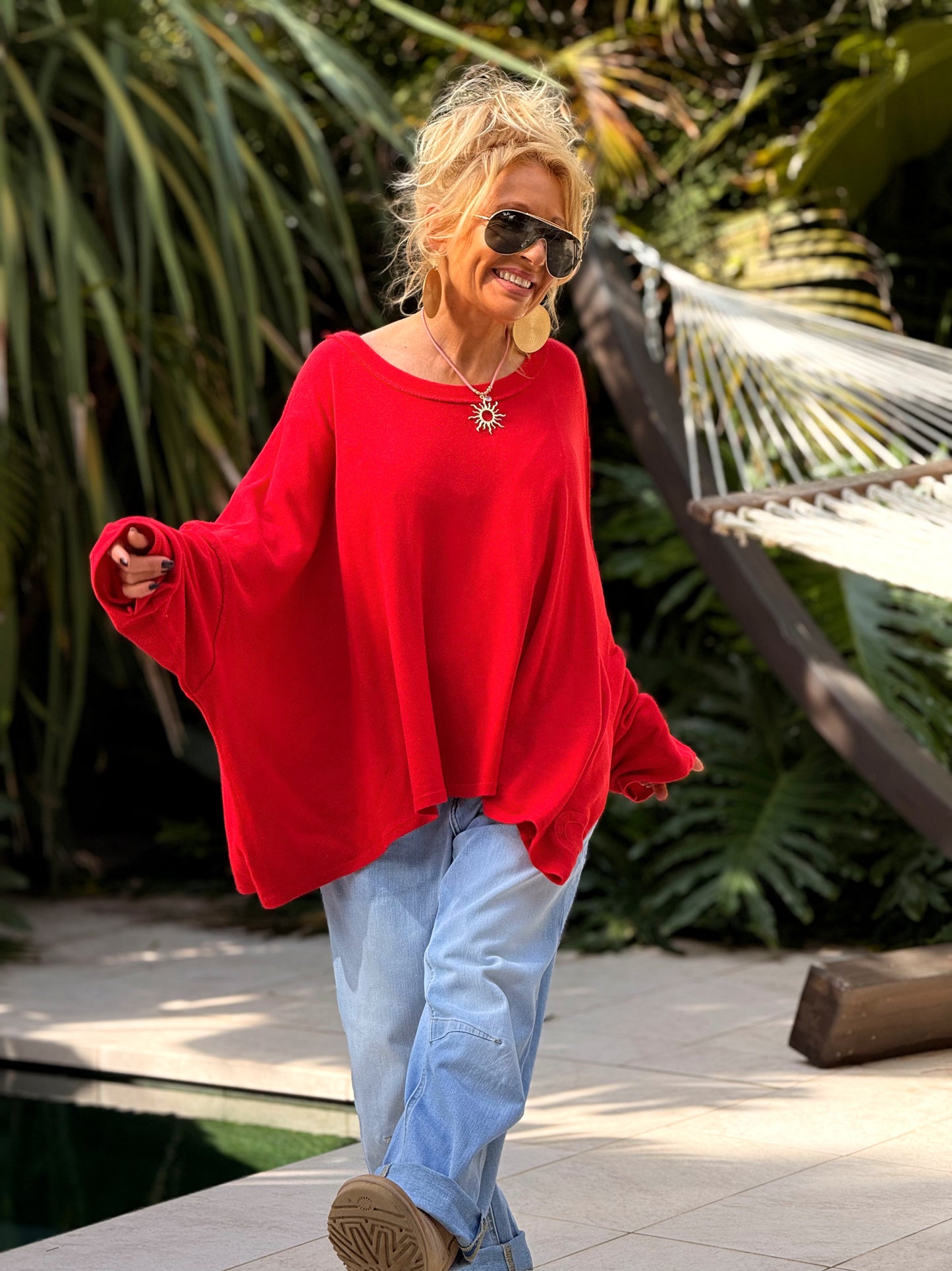 CAMISETA SUPER OVERSIZE SHILA MULTICOLOR