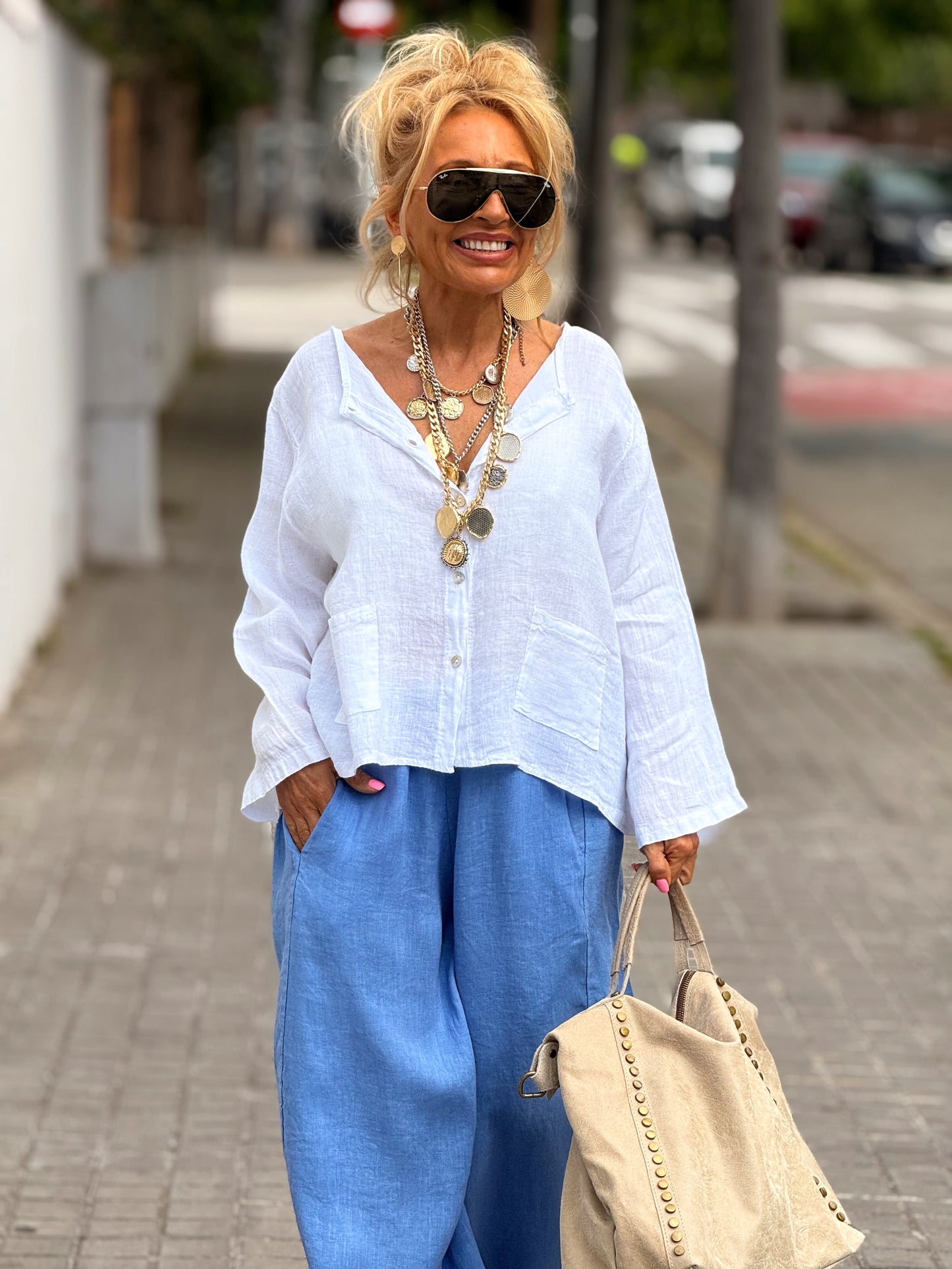 PANTALON OVERSIZE EDEN MULTICOLOR