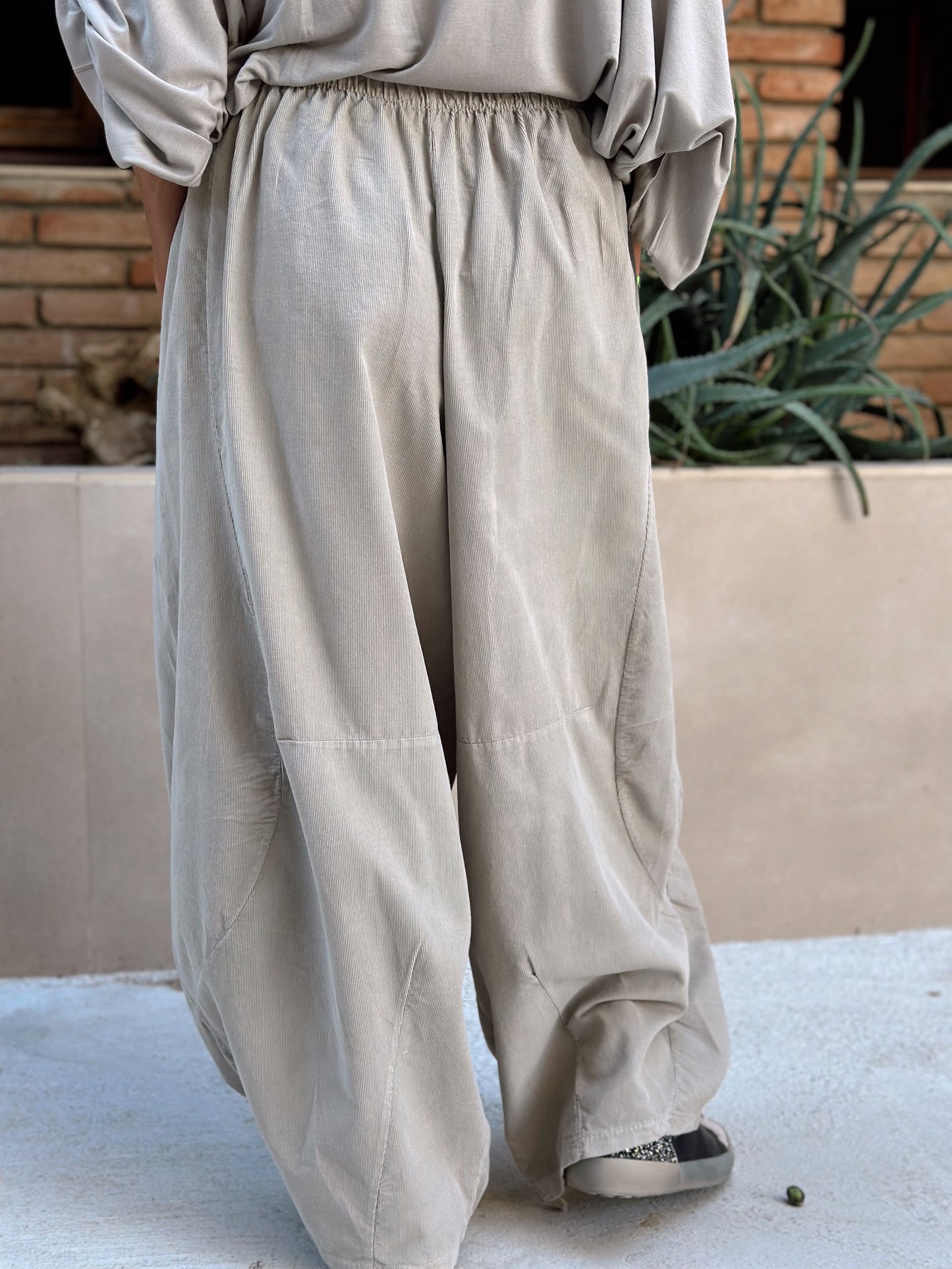 PANTALON PANA MIA BEIGE