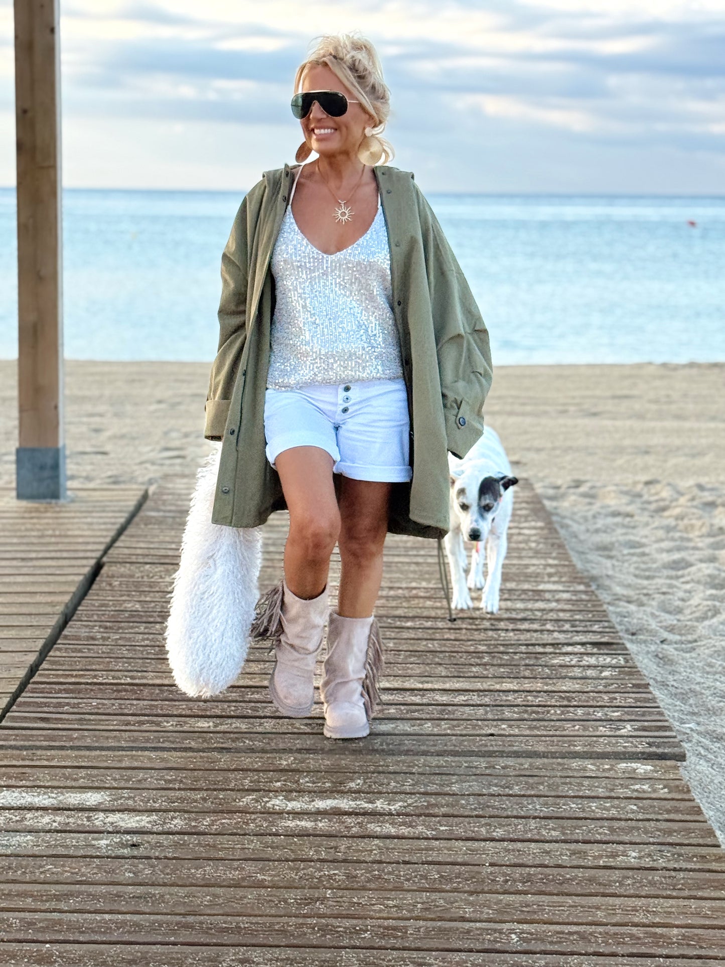 PARKA OVERSIZE SOFIA MULTICOLOR