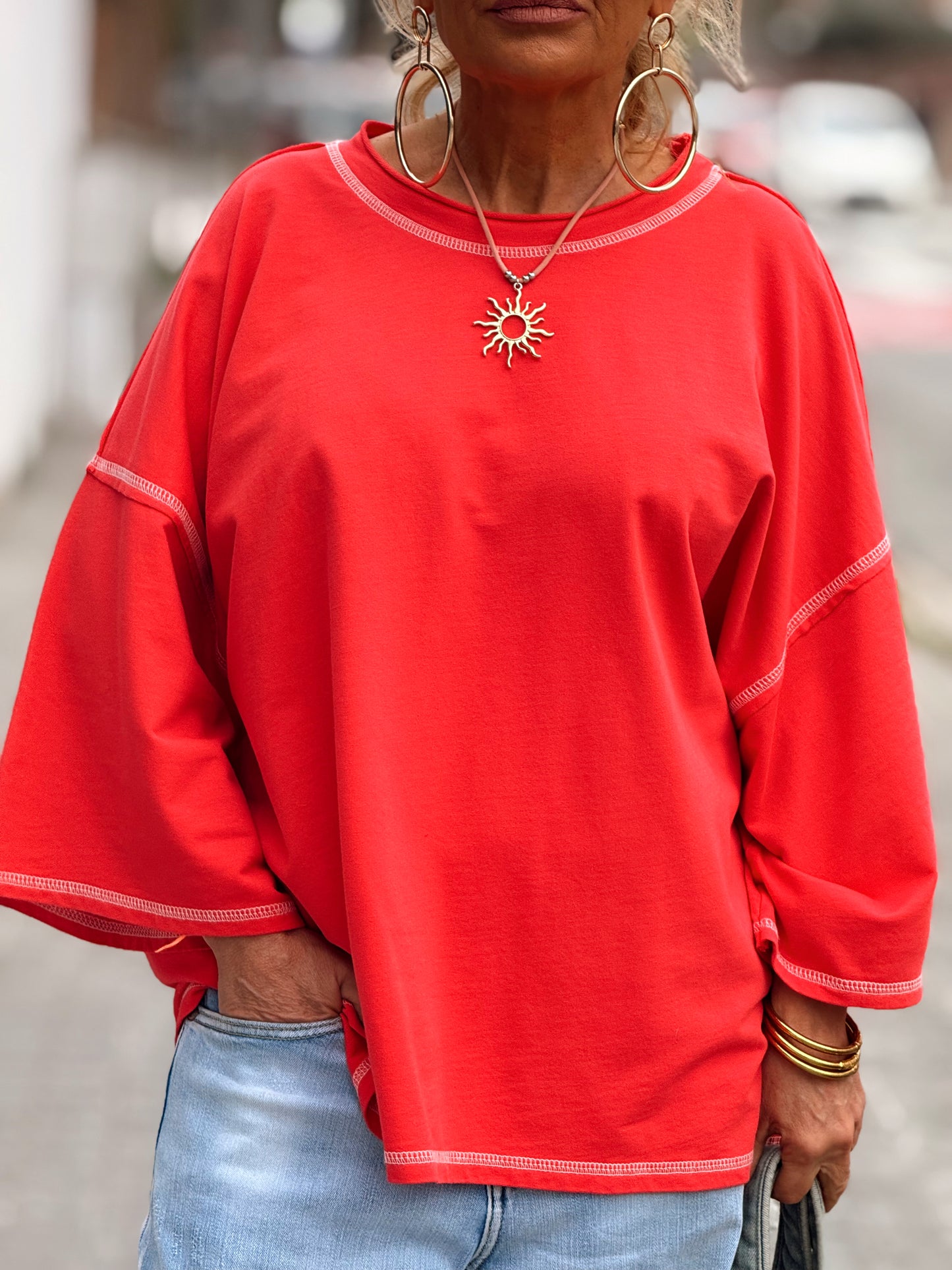 CAMISETA OVERSIZE RITA MULTICOLOR