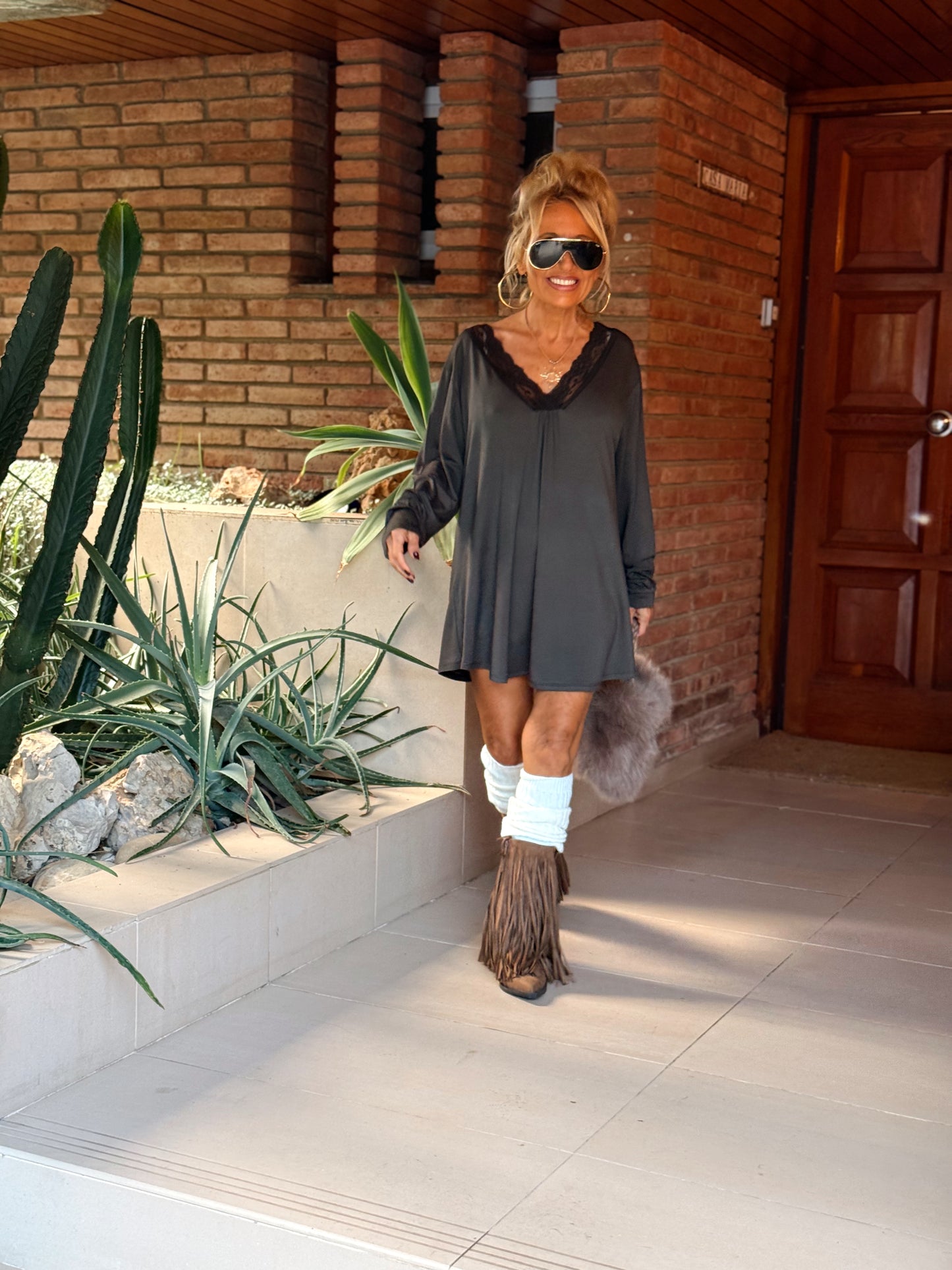 CAMISETA LENCERO SUPER OVERSIZE ESTHER MULTICOLOR