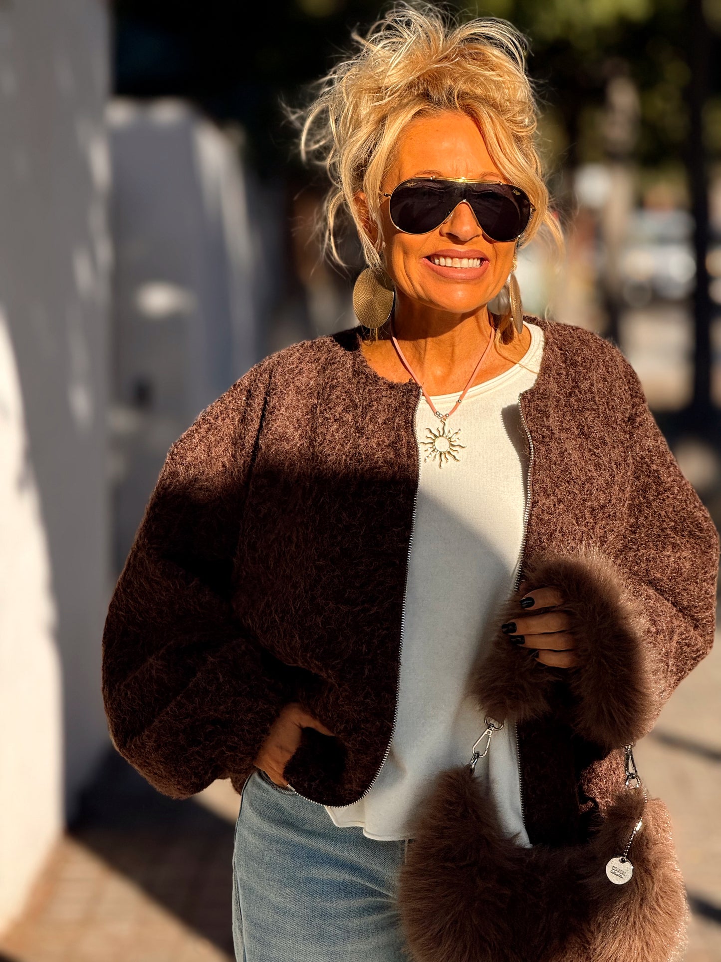 BOMBER DELIA MULTICOLOR