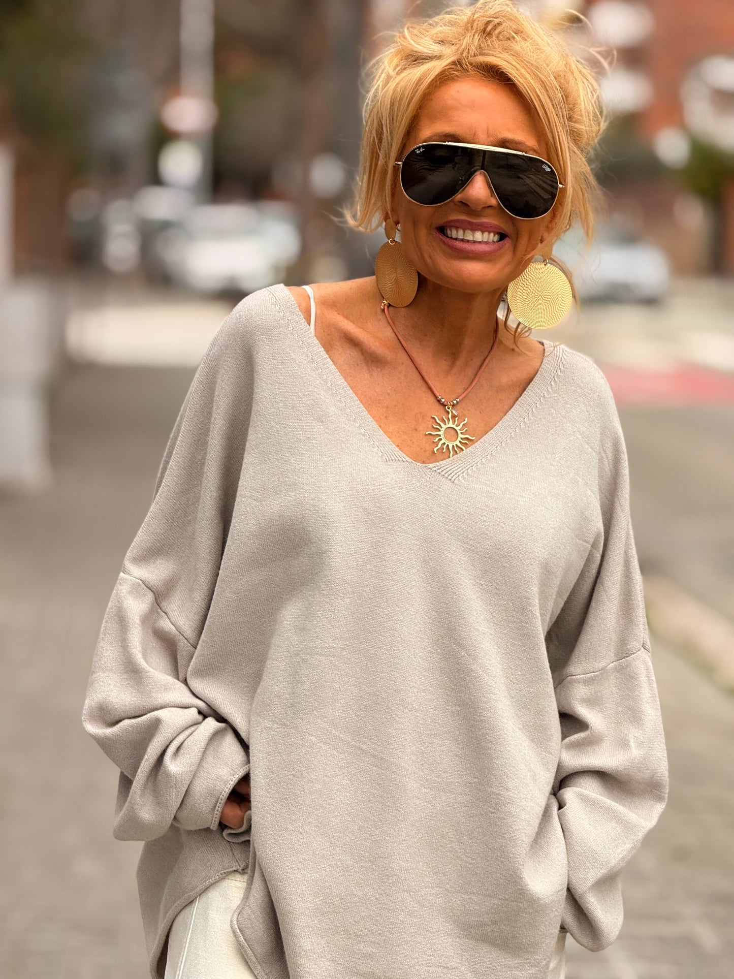 JERSEY OVERSIZE MULTICOLOR