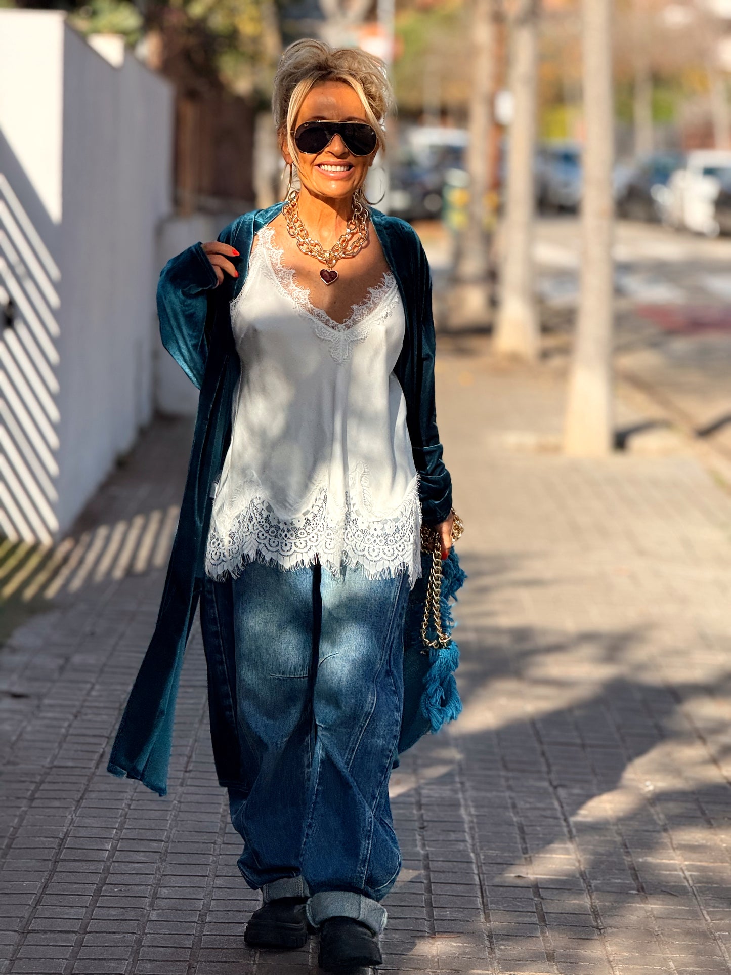 KIMONO TERCIOPELO MULTICOLOR