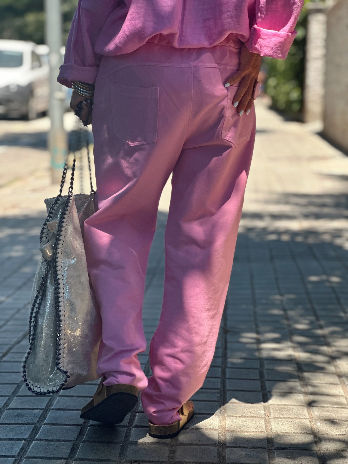 PANTALON LUIDJI ROSA