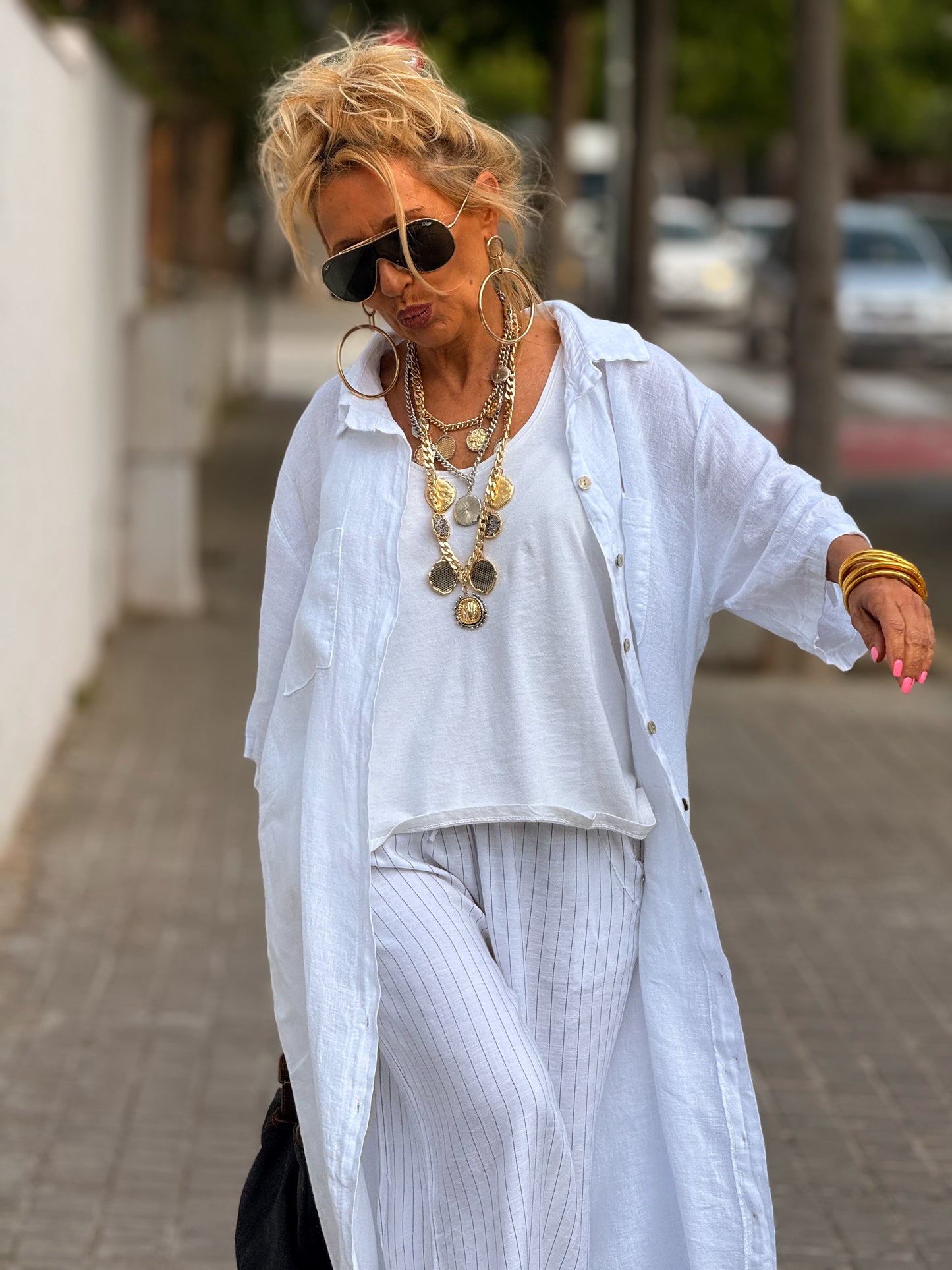 PANTALON RAYAS MULTICOLOR