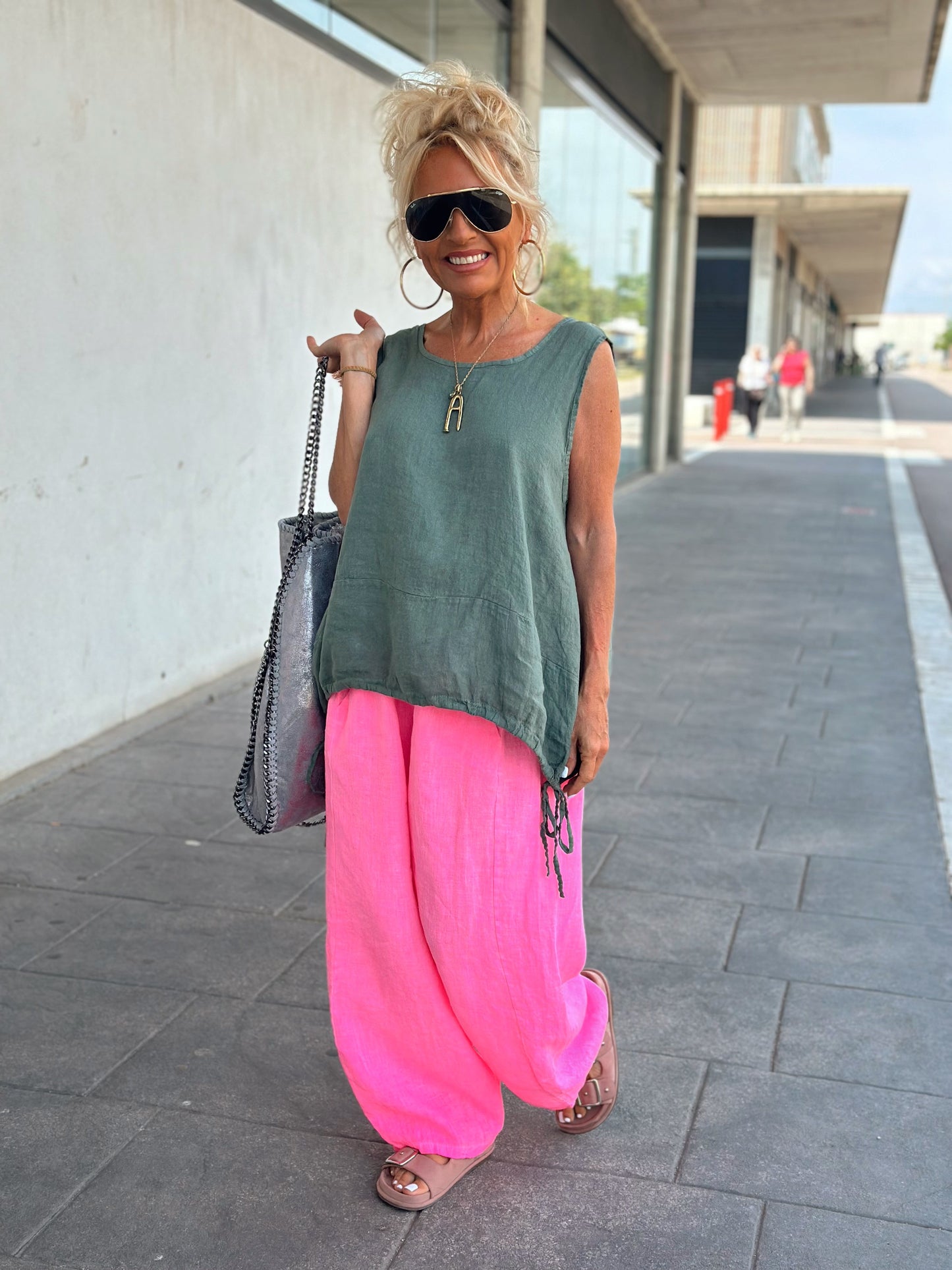 BLUSA LINO ARTHUR MULTICOLOR