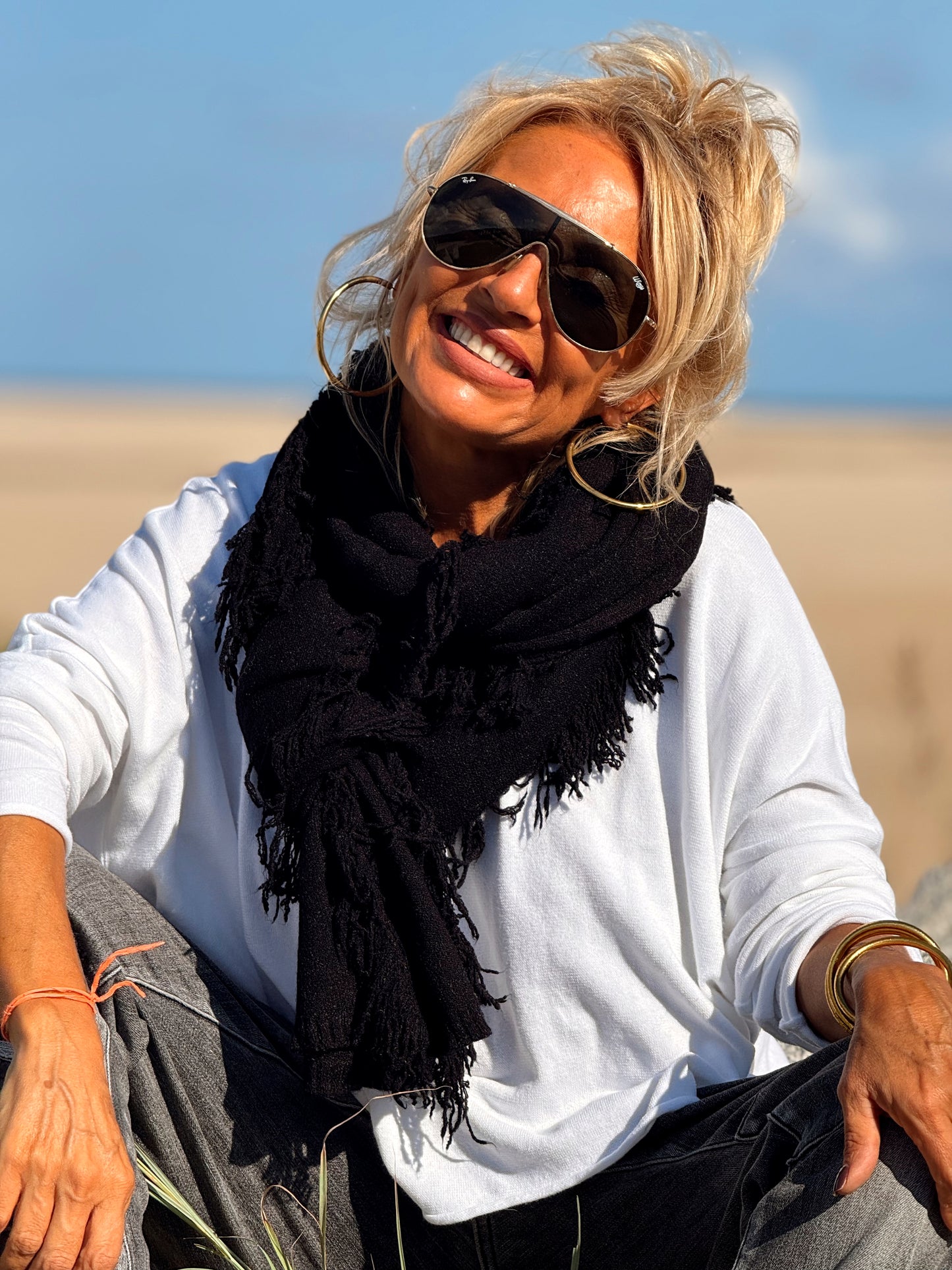 BUFANDA FLECOS CELINE MULTICOLOR