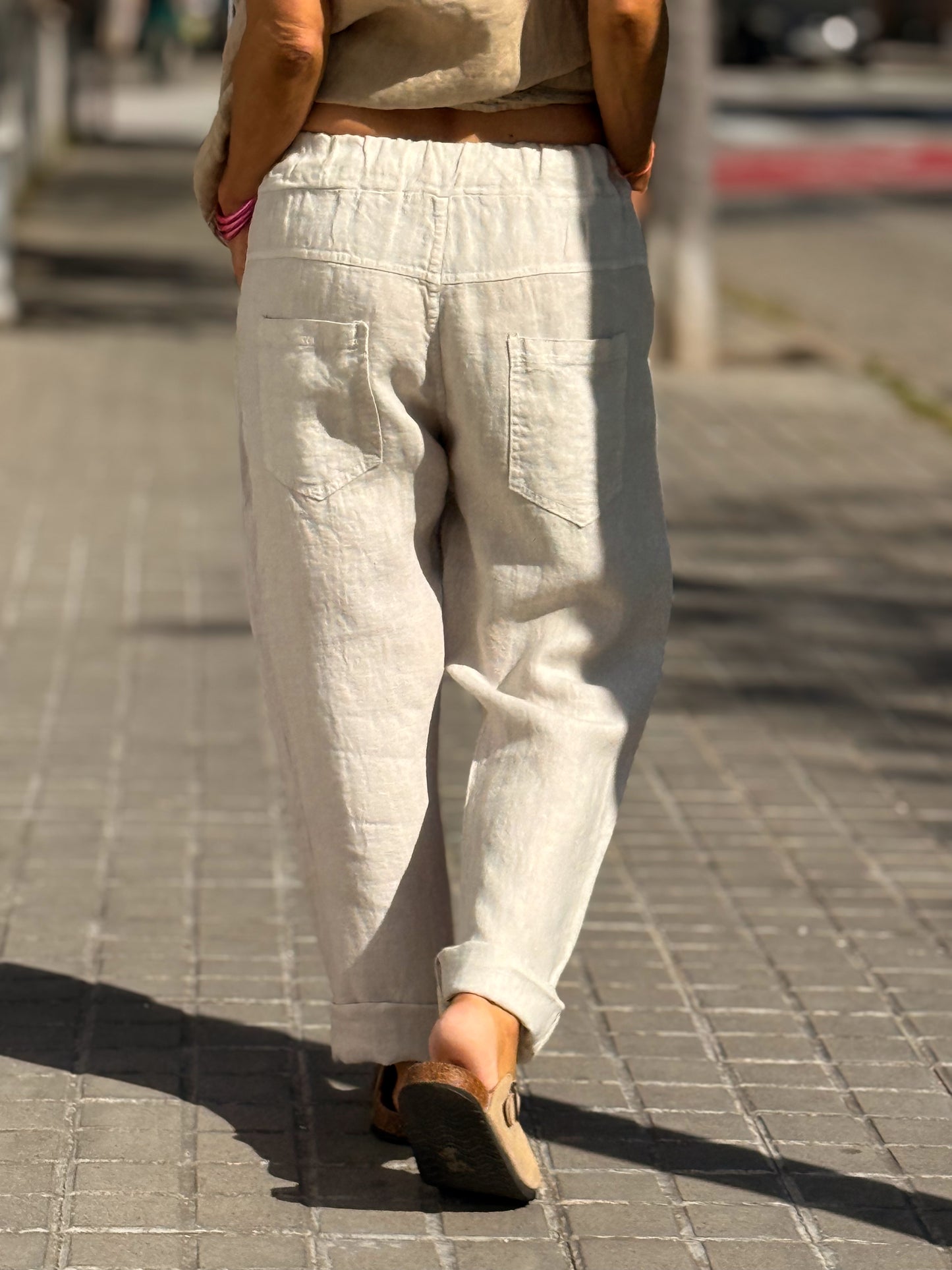 PANTALON LINO MANU