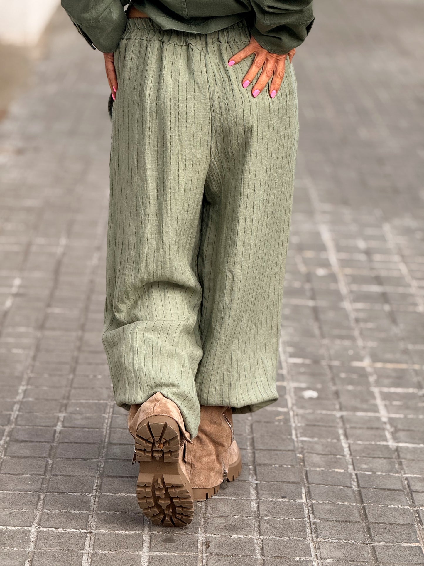 PANTALON RAYAS MULTICOLOR