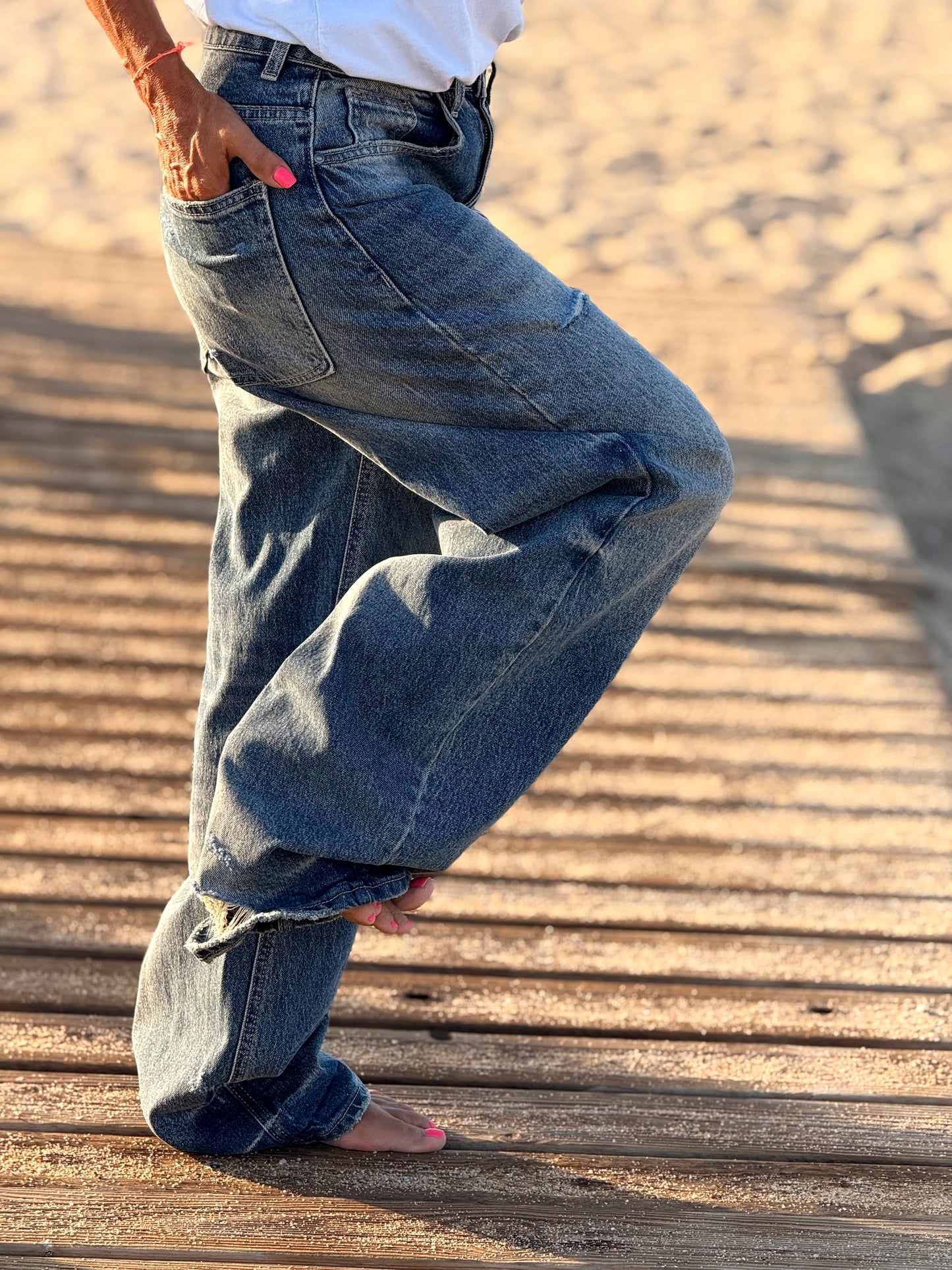 JEANS VAQUEROS ANGY 5428 TEJANO