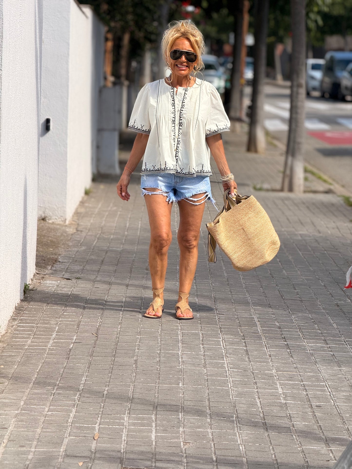 BOLSO CESTAS MULTICOLOR