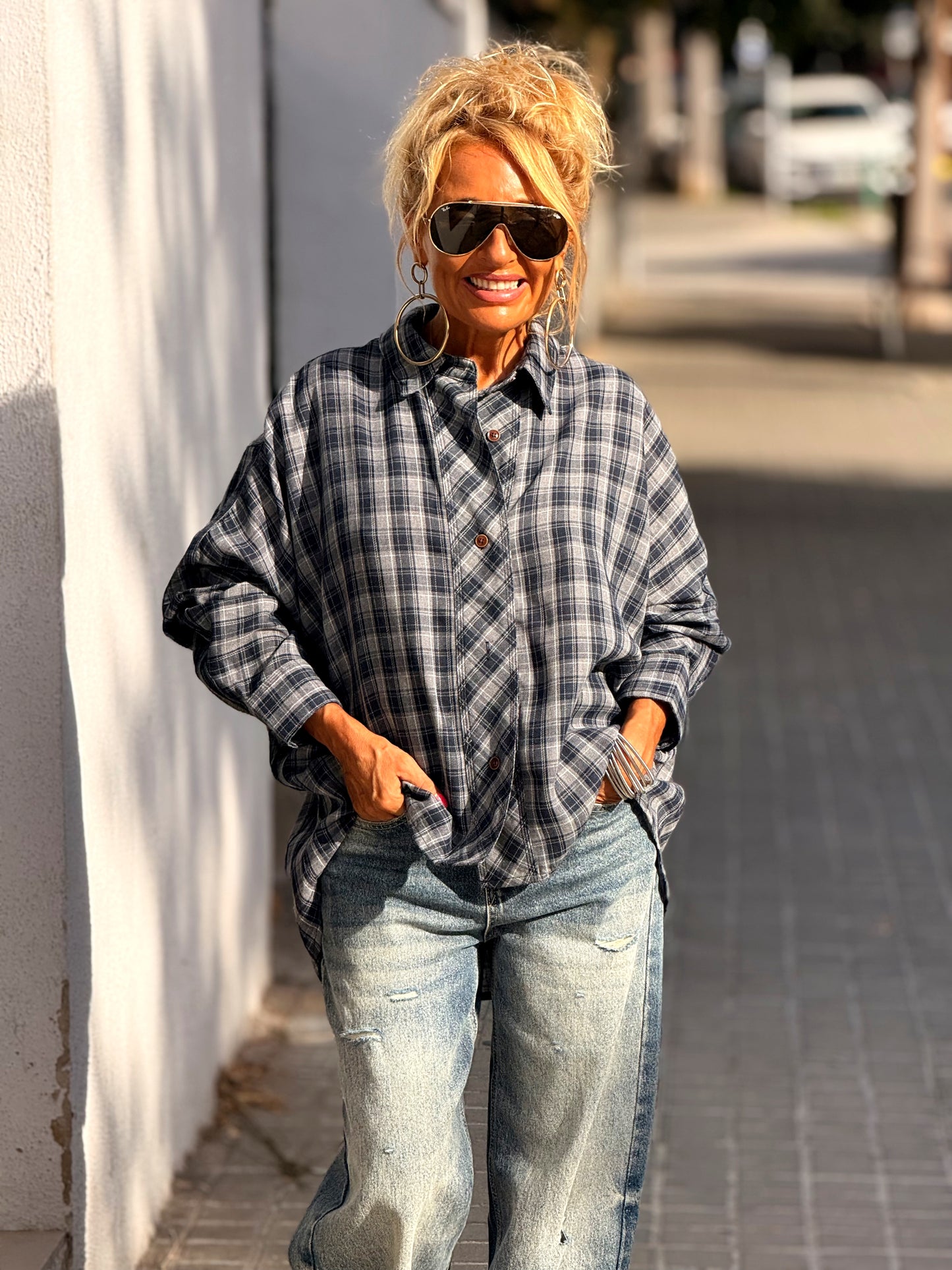 CAMISA CUADROS JULIEN MULTICOLOR