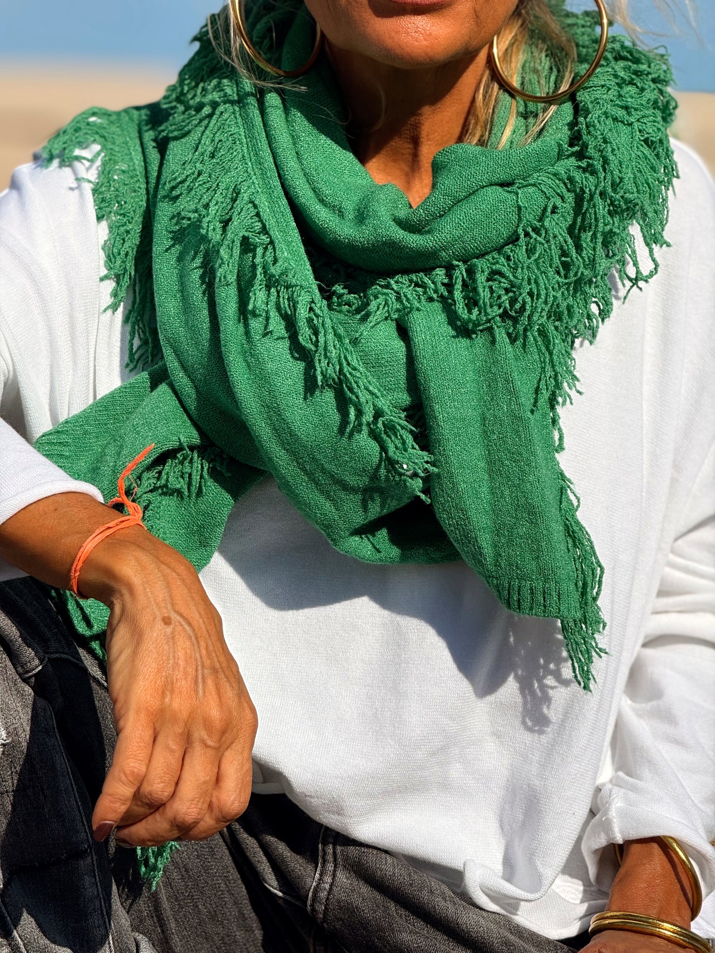 BUFANDA FLECOS CELINE MULTICOLOR