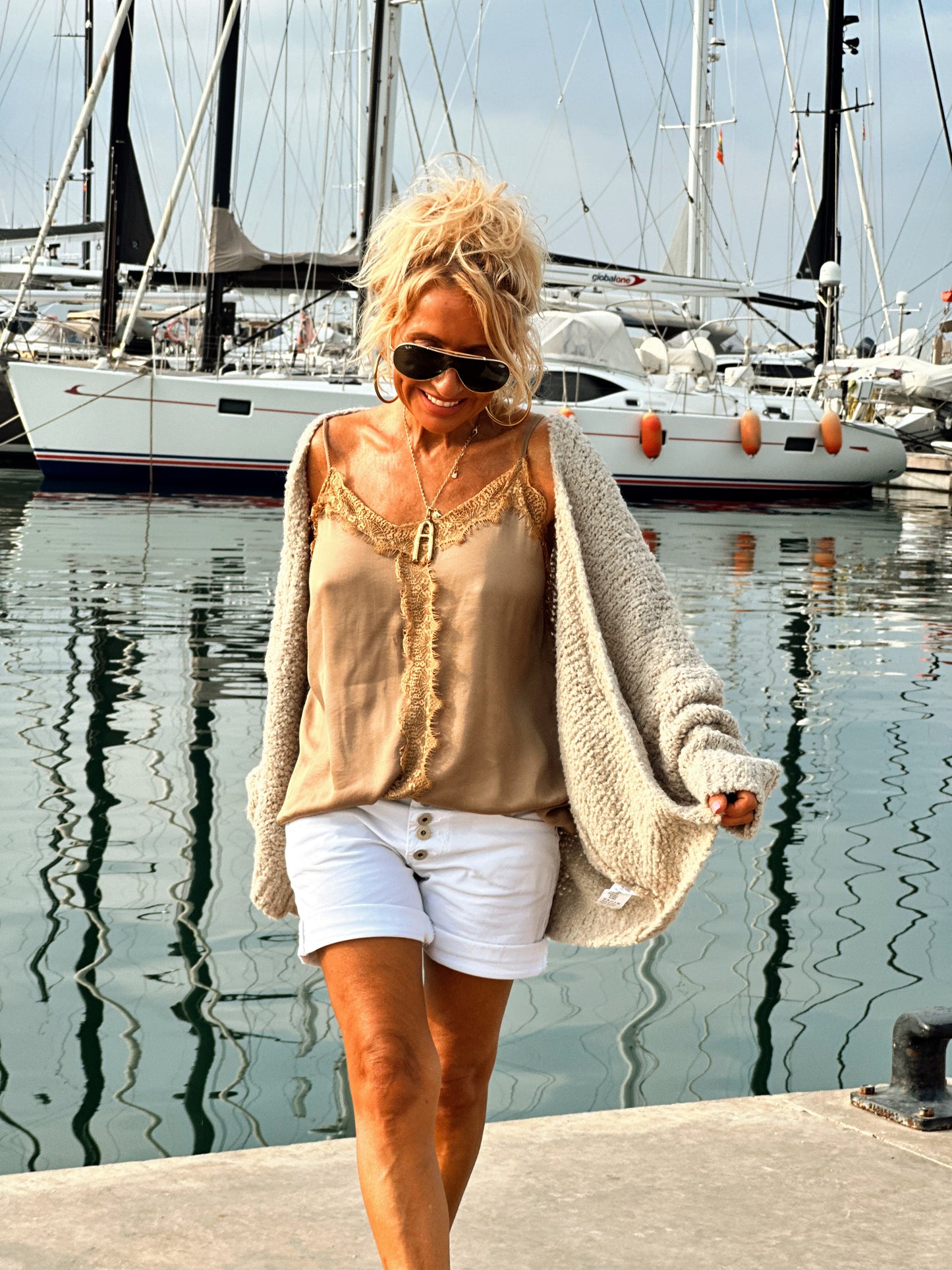 CHAQUETA EMMANUEL BEIGE