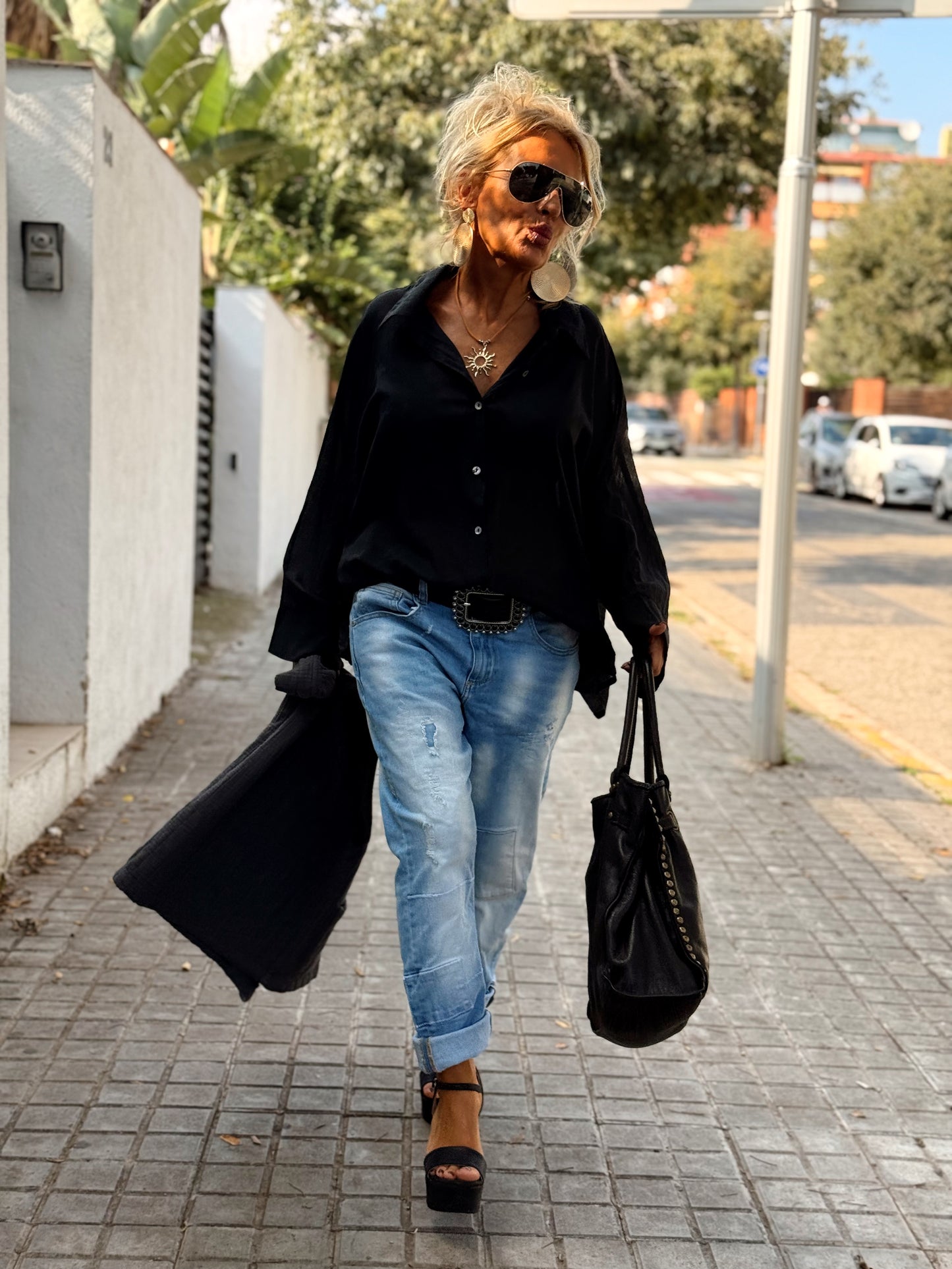 ZAPATOS DE TACONES PARIS NEGRO BRILLANTE