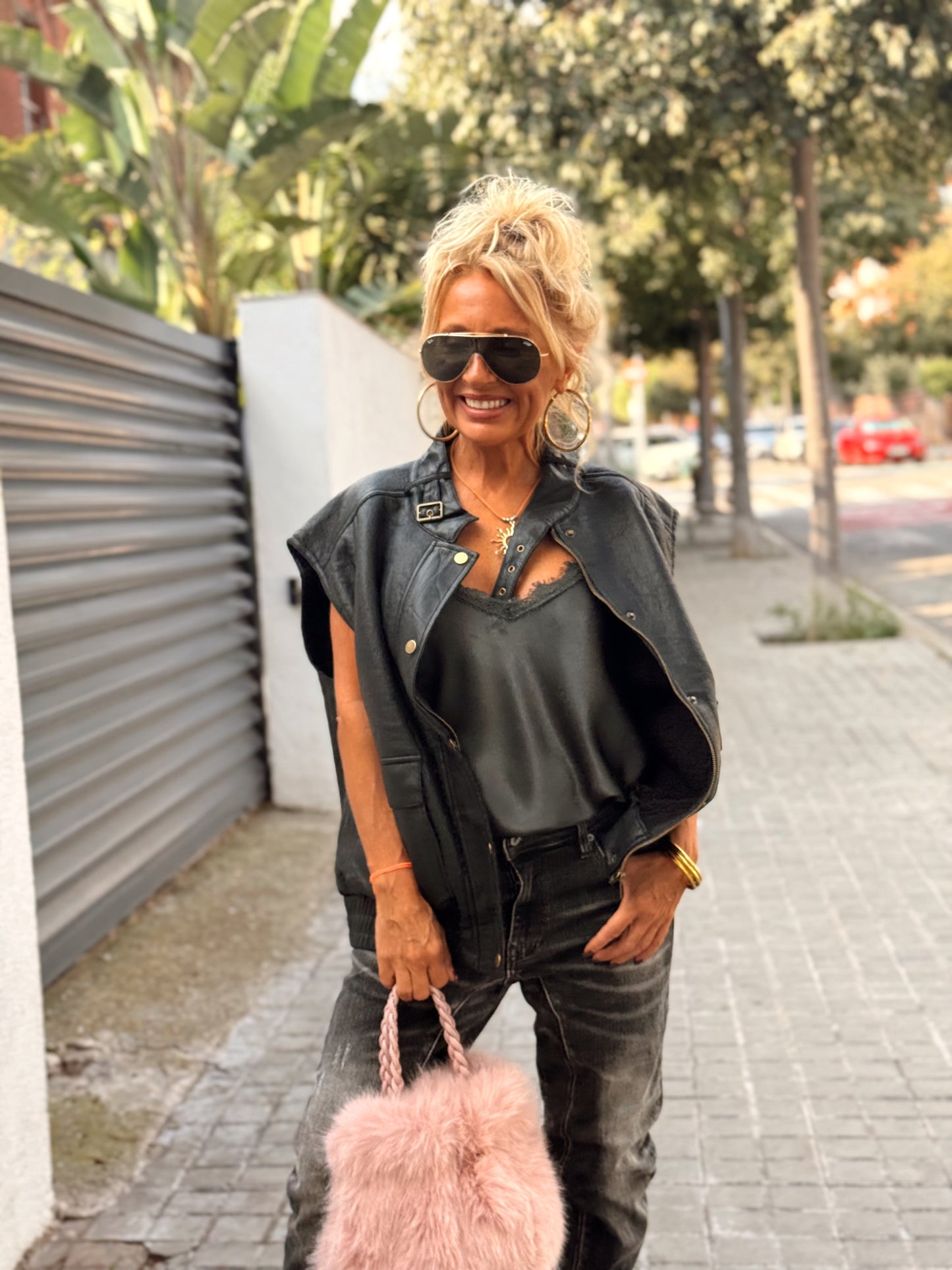 CHALECO POLIPIEL LEONARDO MULTICOLOR