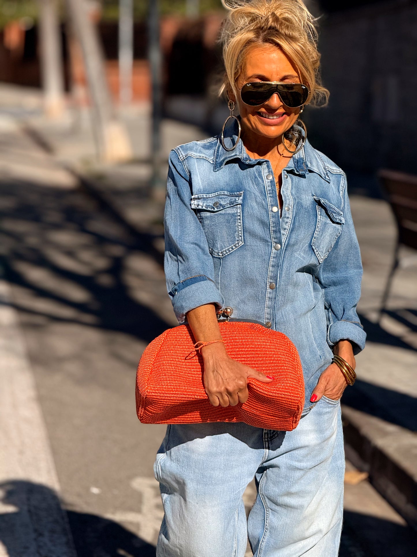 CLUTCH CELINE MULTICOLOR