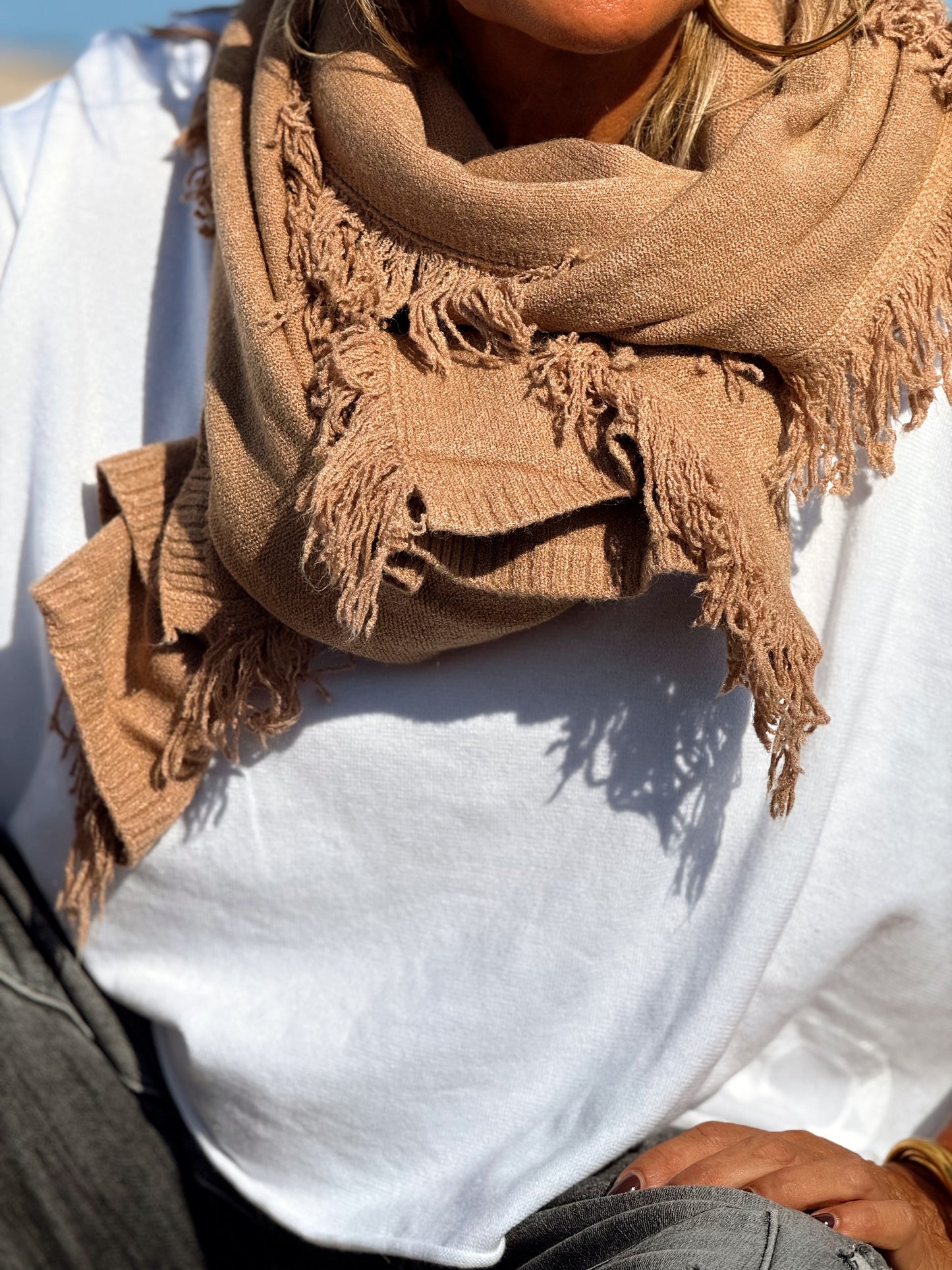 BUFANDA FLECOS CELINE MULTICOLOR