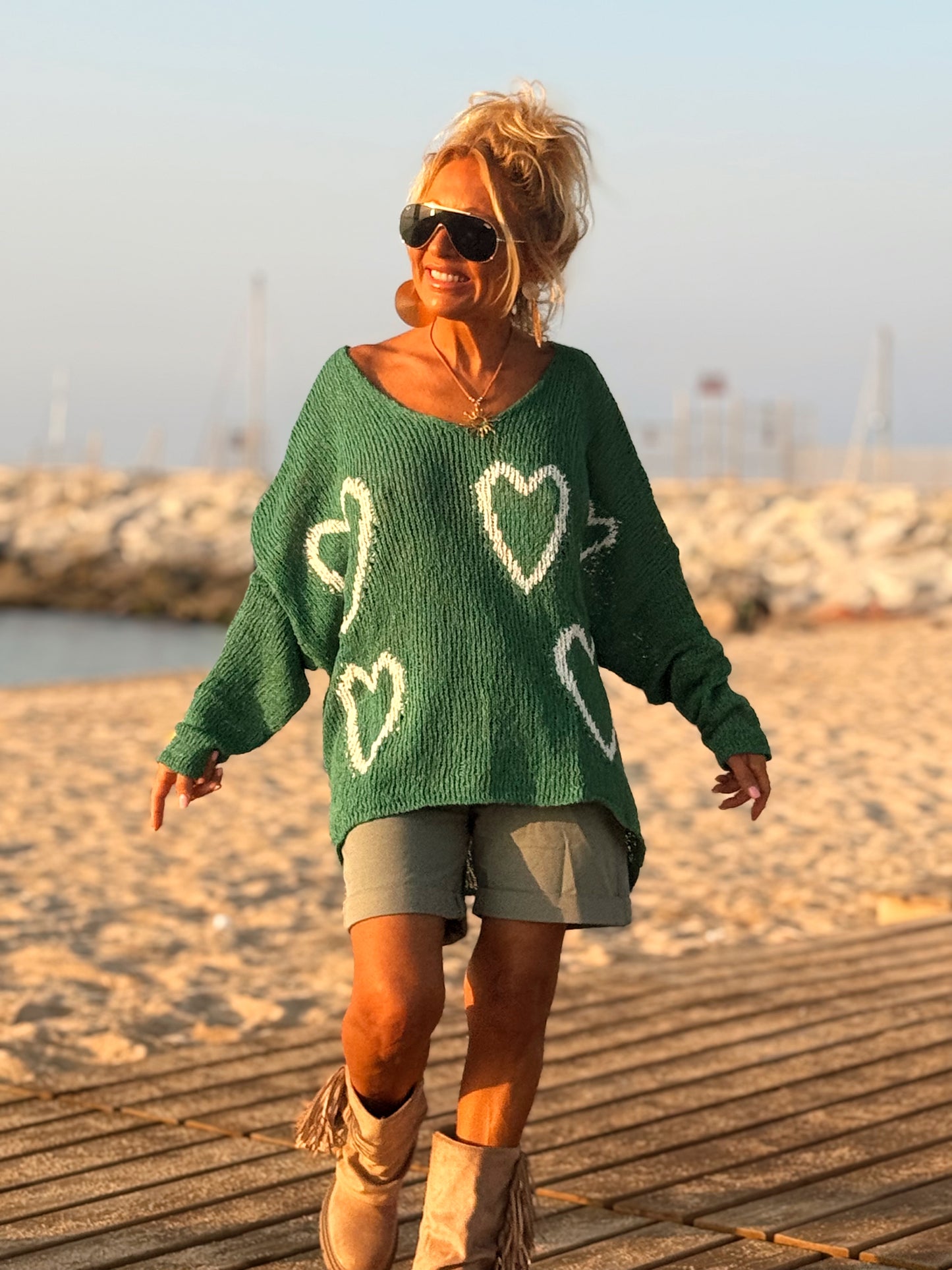 JERSEY ASIMÉTRICO CORAZÓN MULTICOLOR