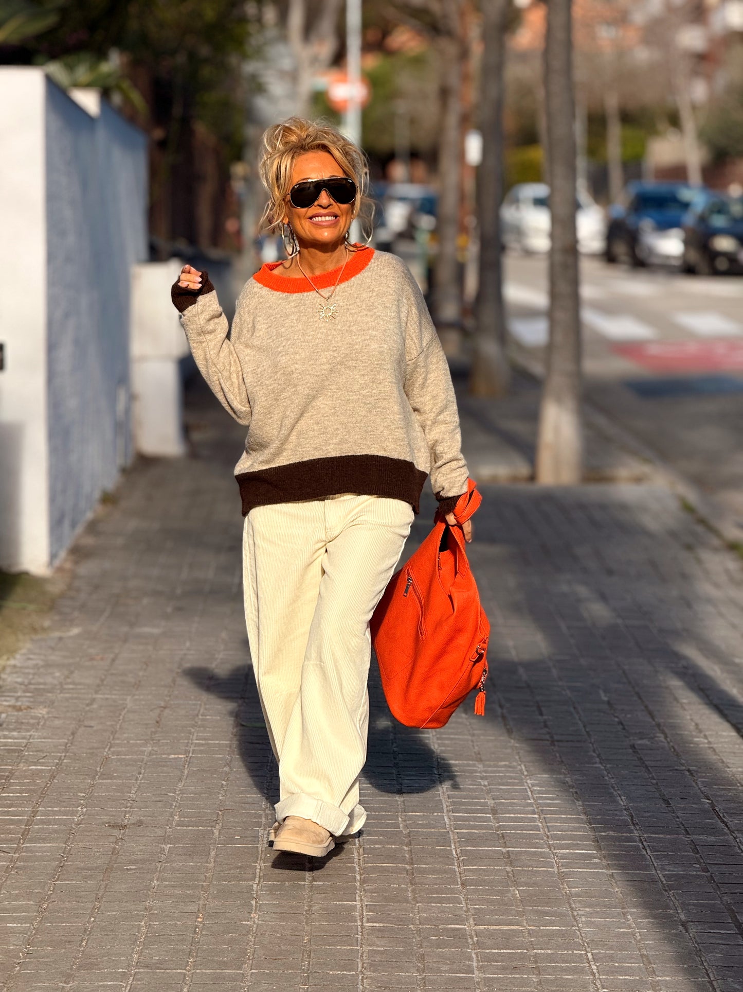 JERSEY DE PUNTO BEATRIZ MULTICOLOR