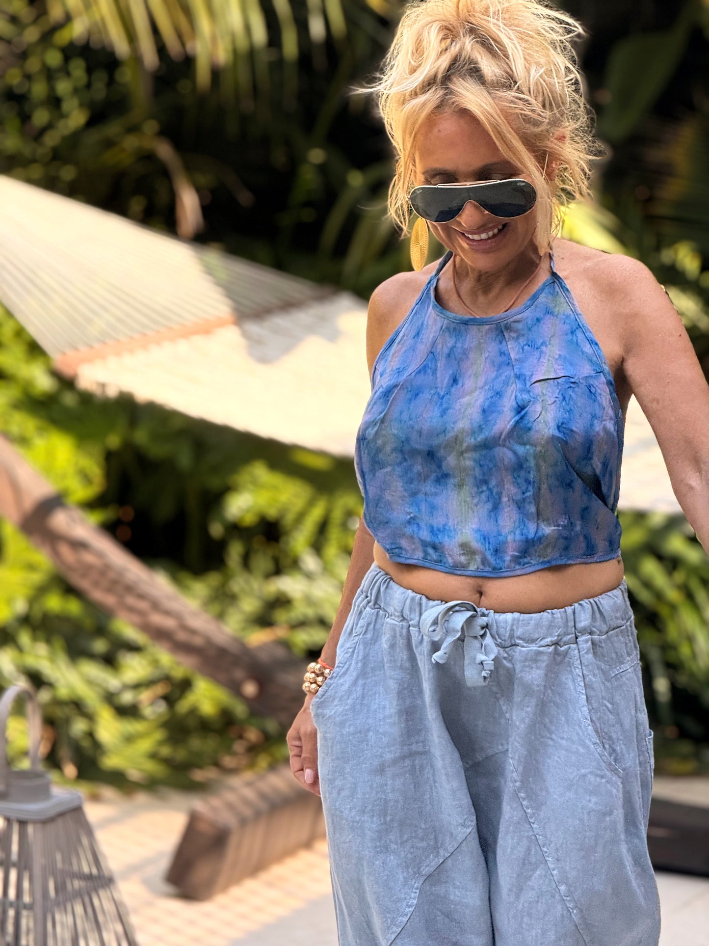TOP CORTO INDY MULTICOLOR