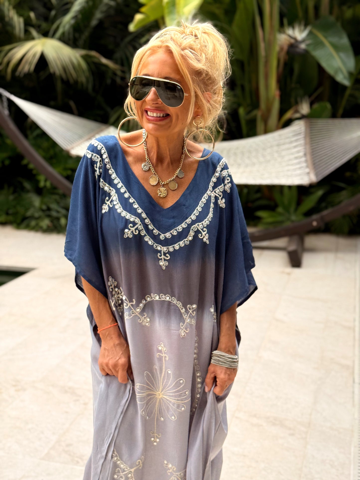 VESTIDO OVERSIZE TENERIFE MULTICOLOR