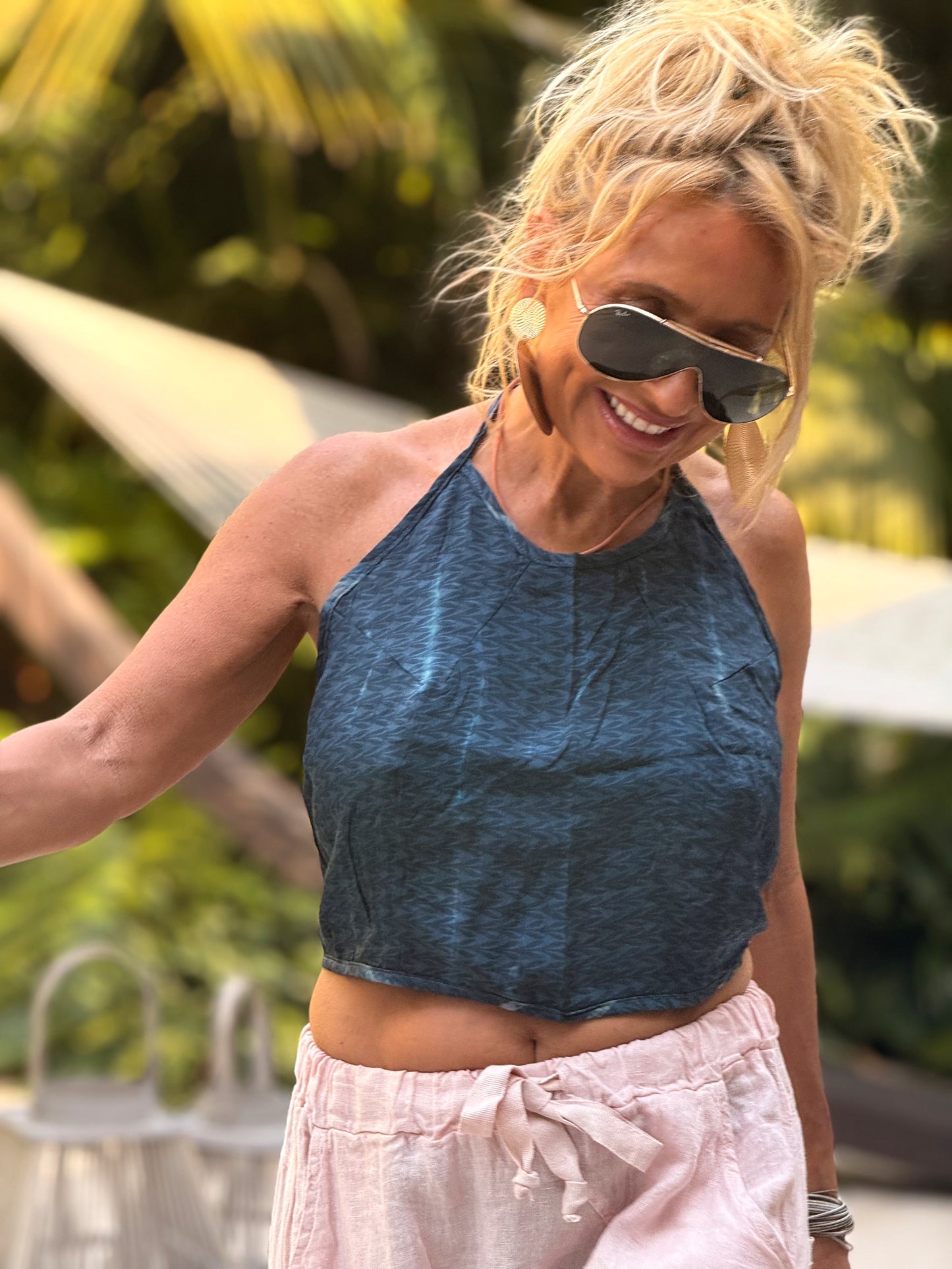 TOP CORTO INDY MULTICOLOR