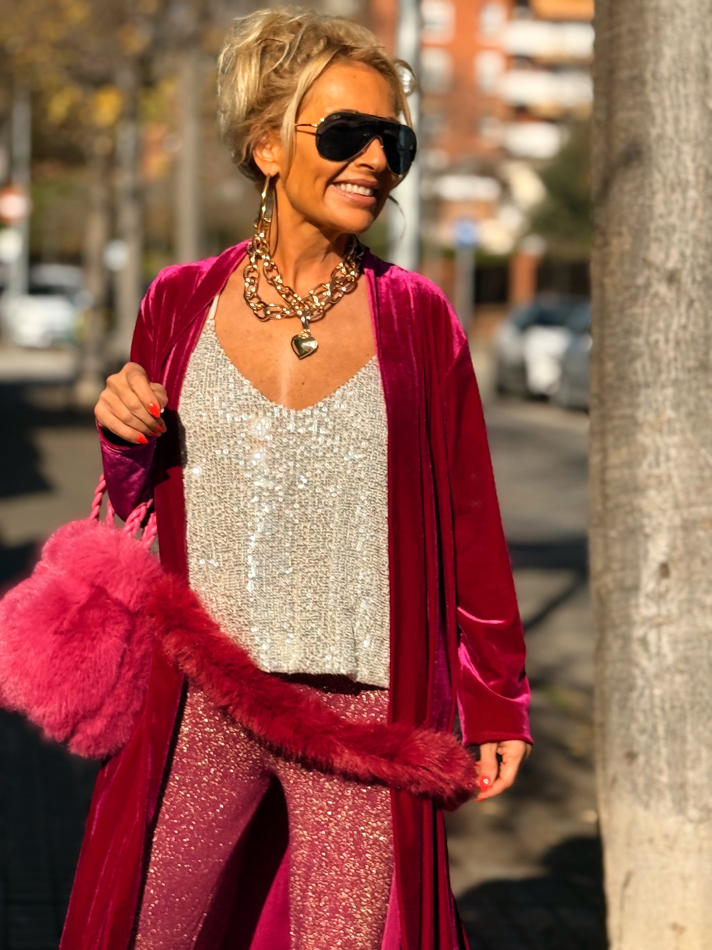 KIMONO TERCIOPELO MULTICOLOR