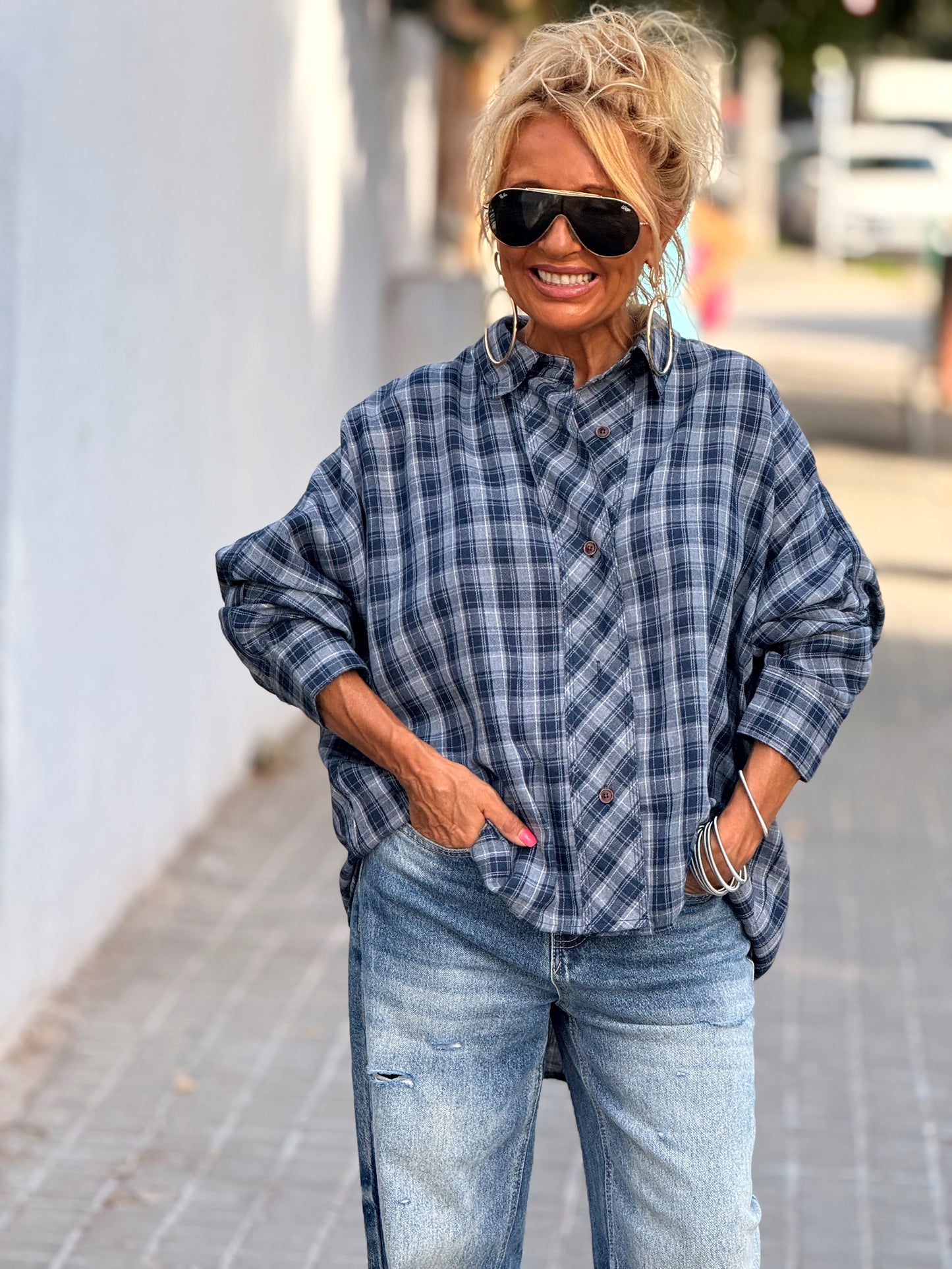 CAMISA CUADROS JULIEN MULTICOLOR