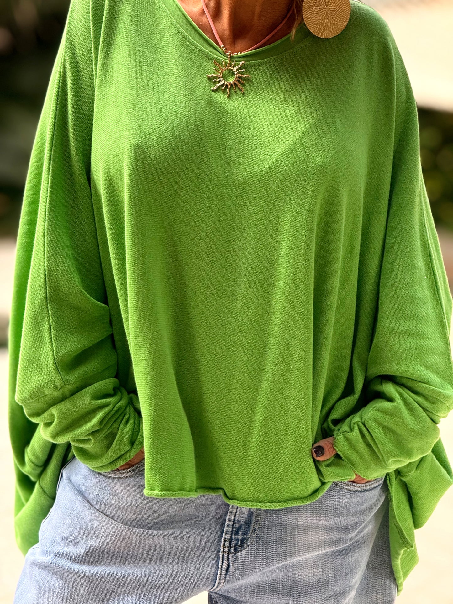 CAMISETA DESGASTADA SUPER OVERSIZE DANI MULTICOLOR