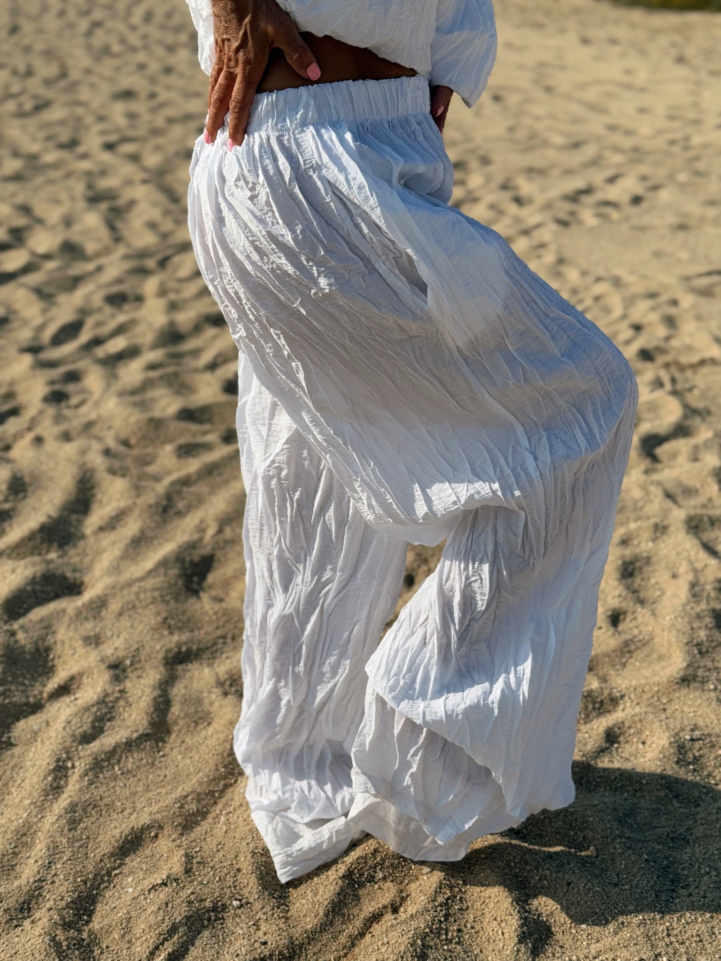 CONJUNTO ARRUGADO MULTICOLOR