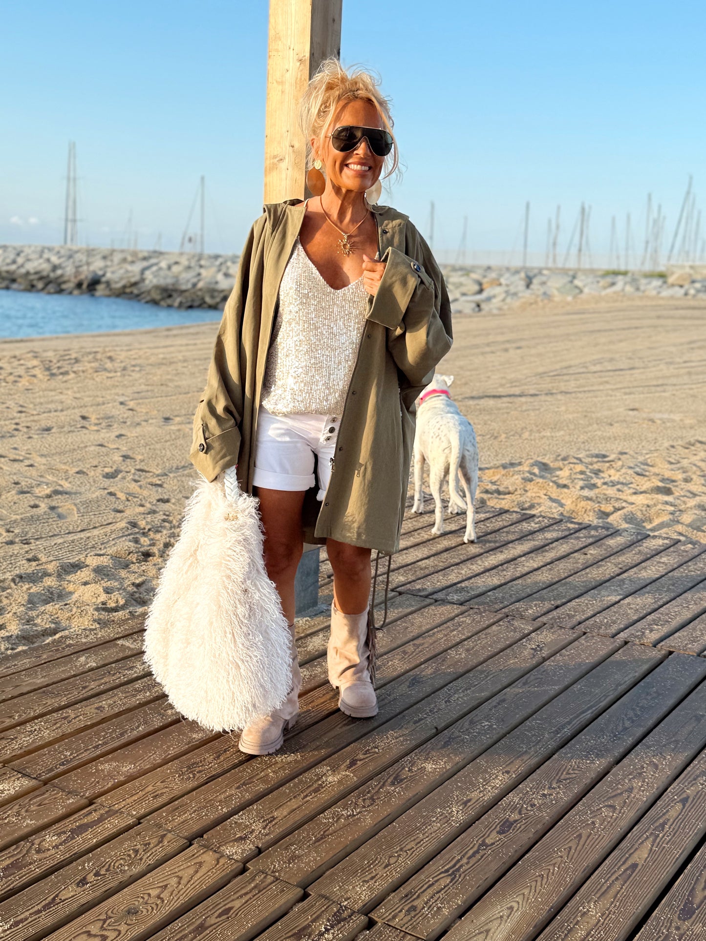 PARKA OVERSIZE SOFIA MULTICOLOR