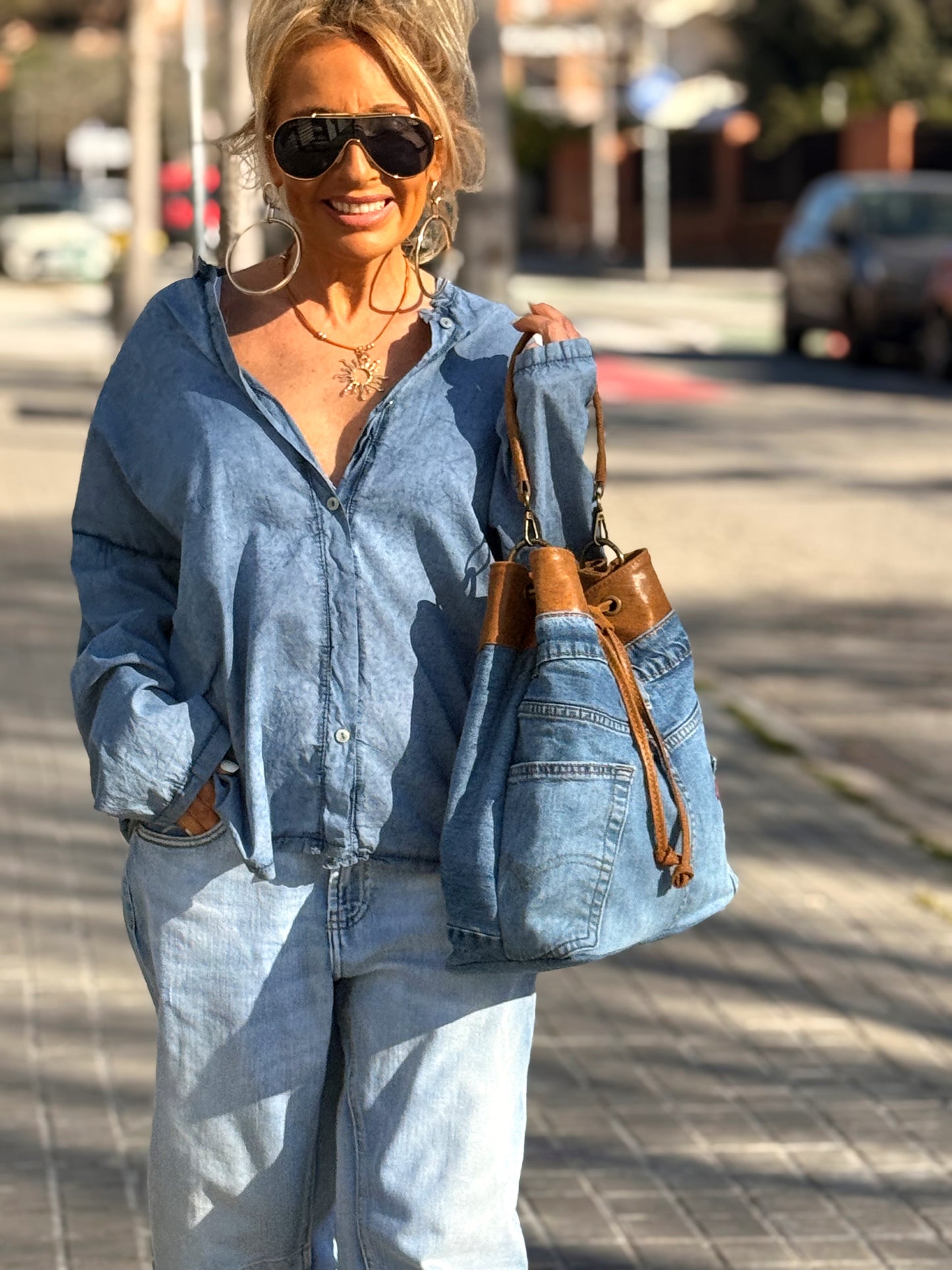 BOLSO TEJANO MULTICOLOR