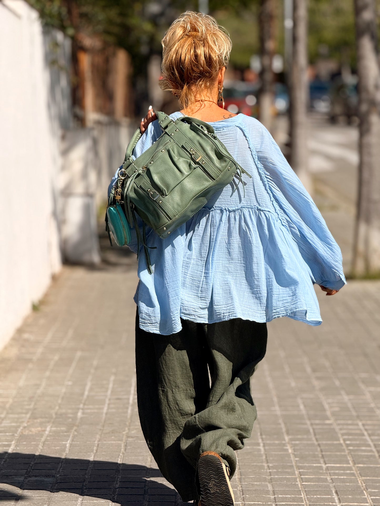 BLUSA OVERSIZE NINA MULTICOLOR