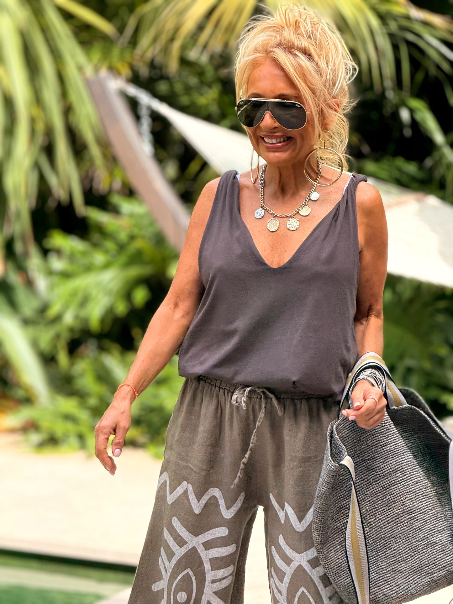 TOP ENTRELACE MULTICOLOR