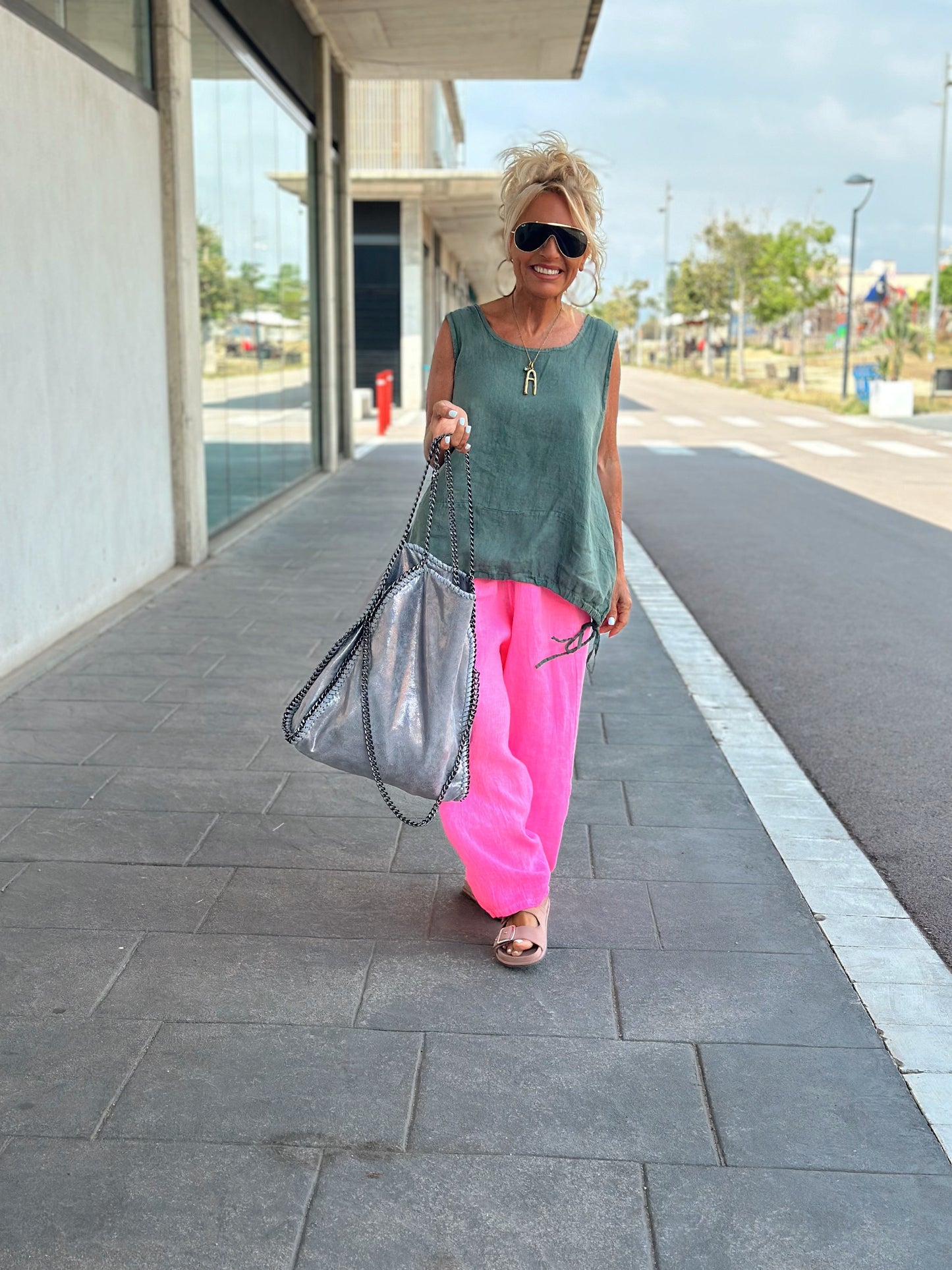 BLUSA LINO ARTHUR MULTICOLOR