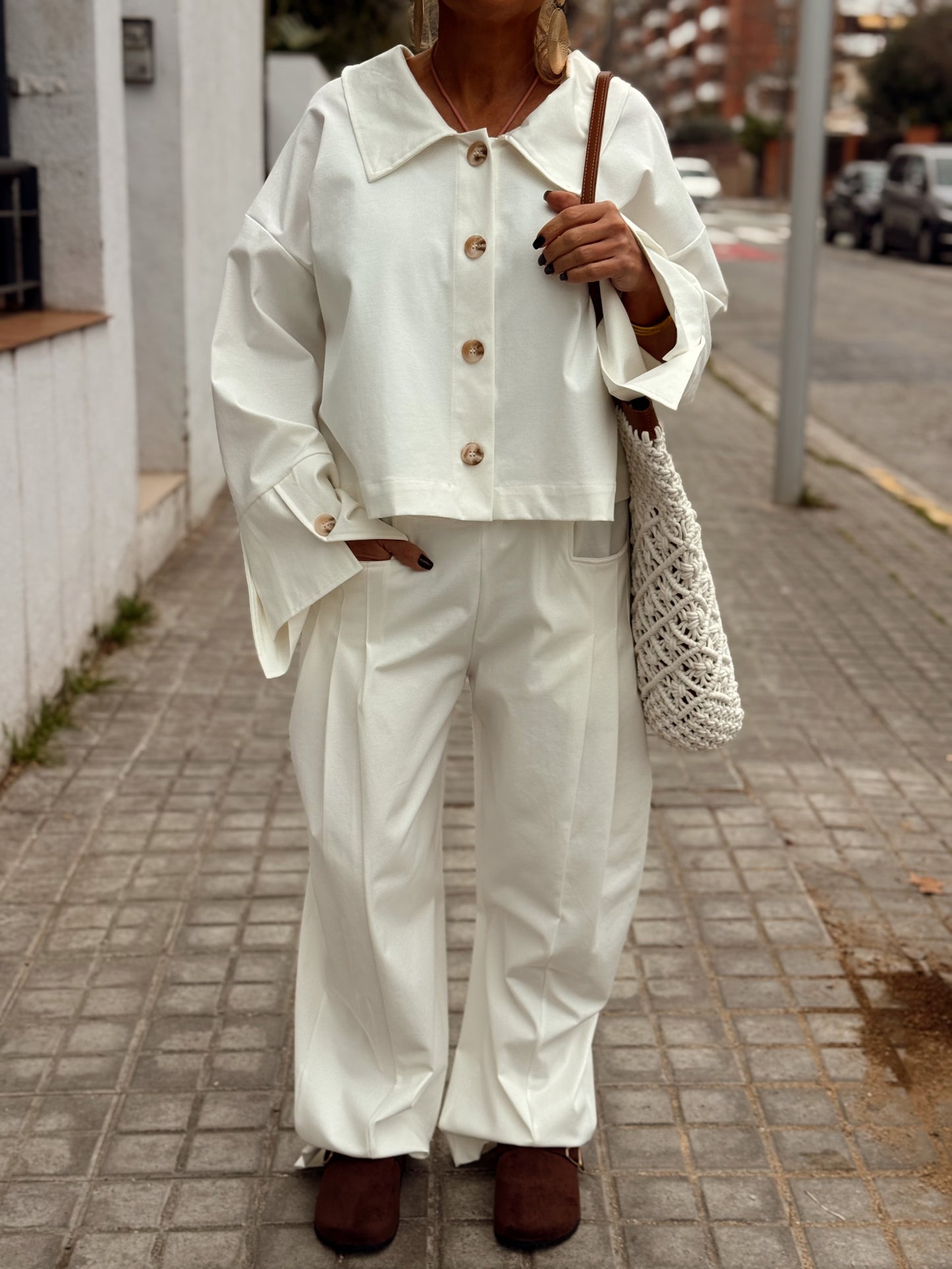 CONJUNTO CHAQUETA-PANTALON PILAR MULTICOLOR