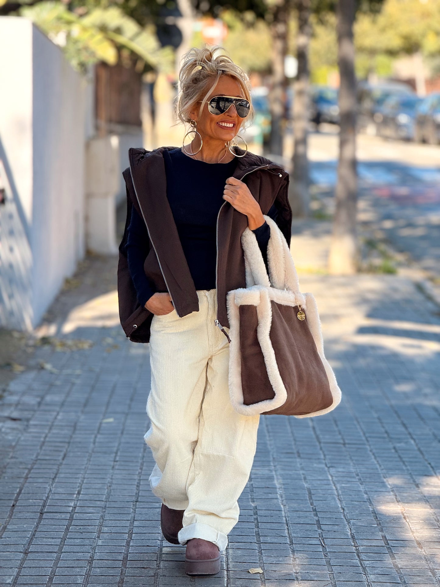 CHALECO SUPER OVERSIZE MARIO MULTICOLOR